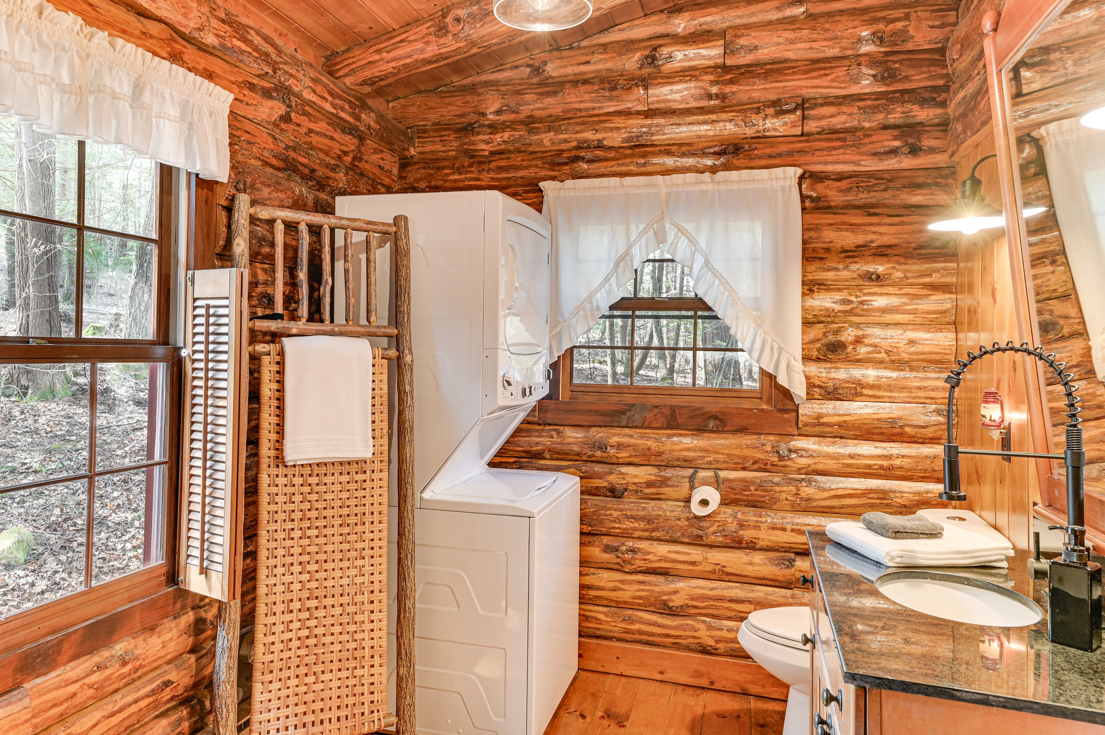 Laundry | 1st Floor | Iron & Board Provided