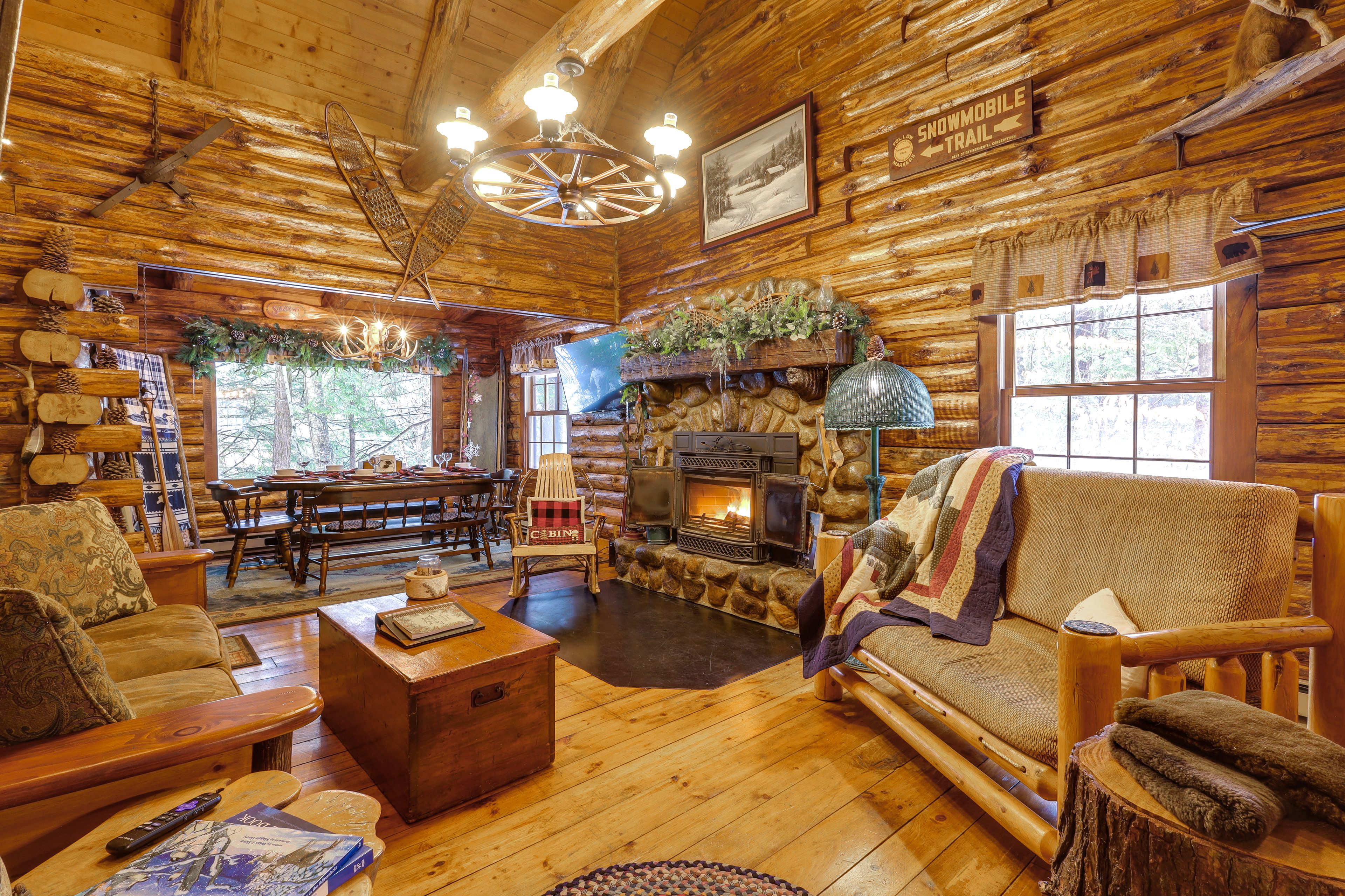 Lake Luzerne Vacation Rental | 1BR | 1BA | 3 Steps to Enter | 1,209 Sq Ft