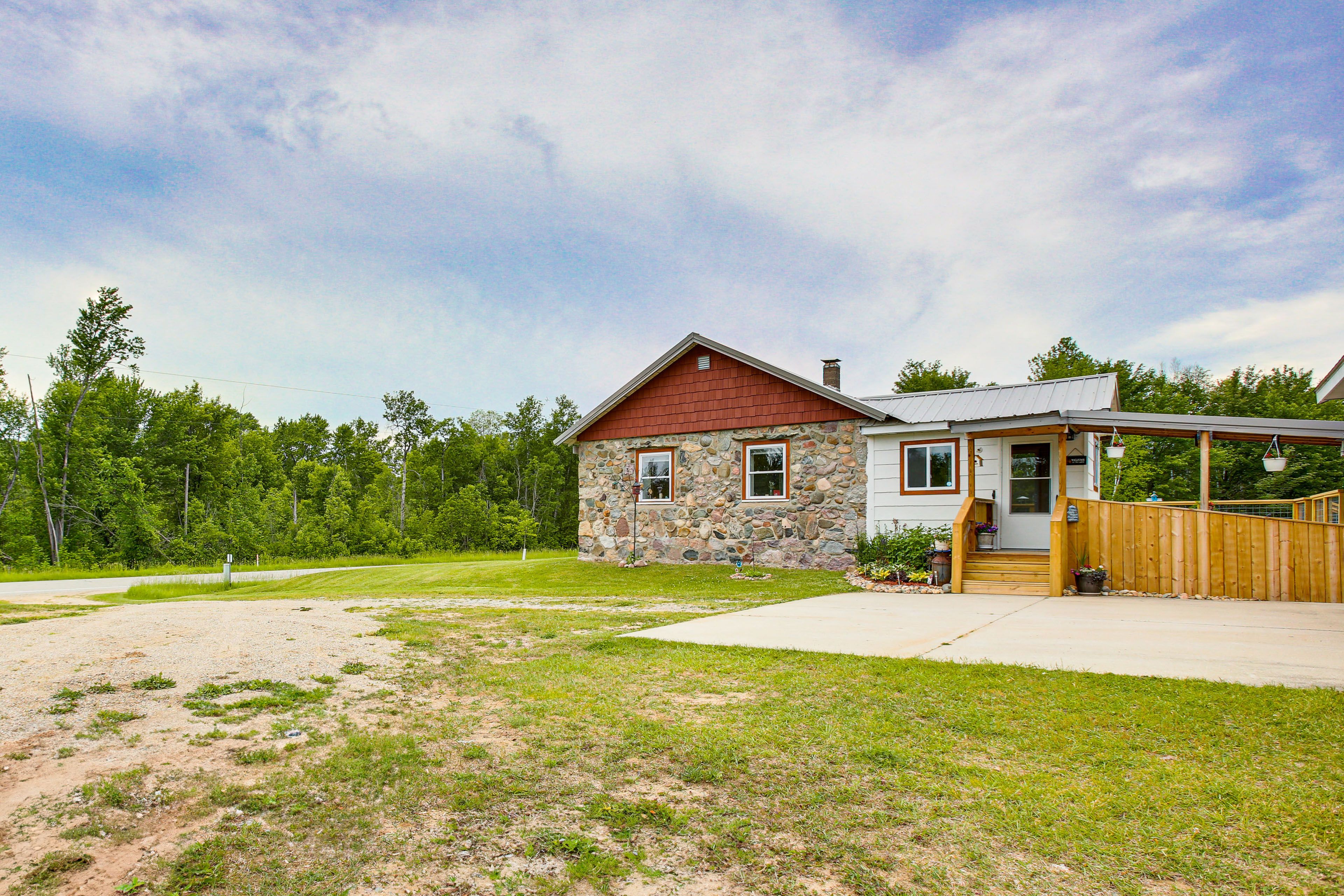 Parking | Gravel Driveway (1 Vehicle) | Paved Cement (2 Vehicles)