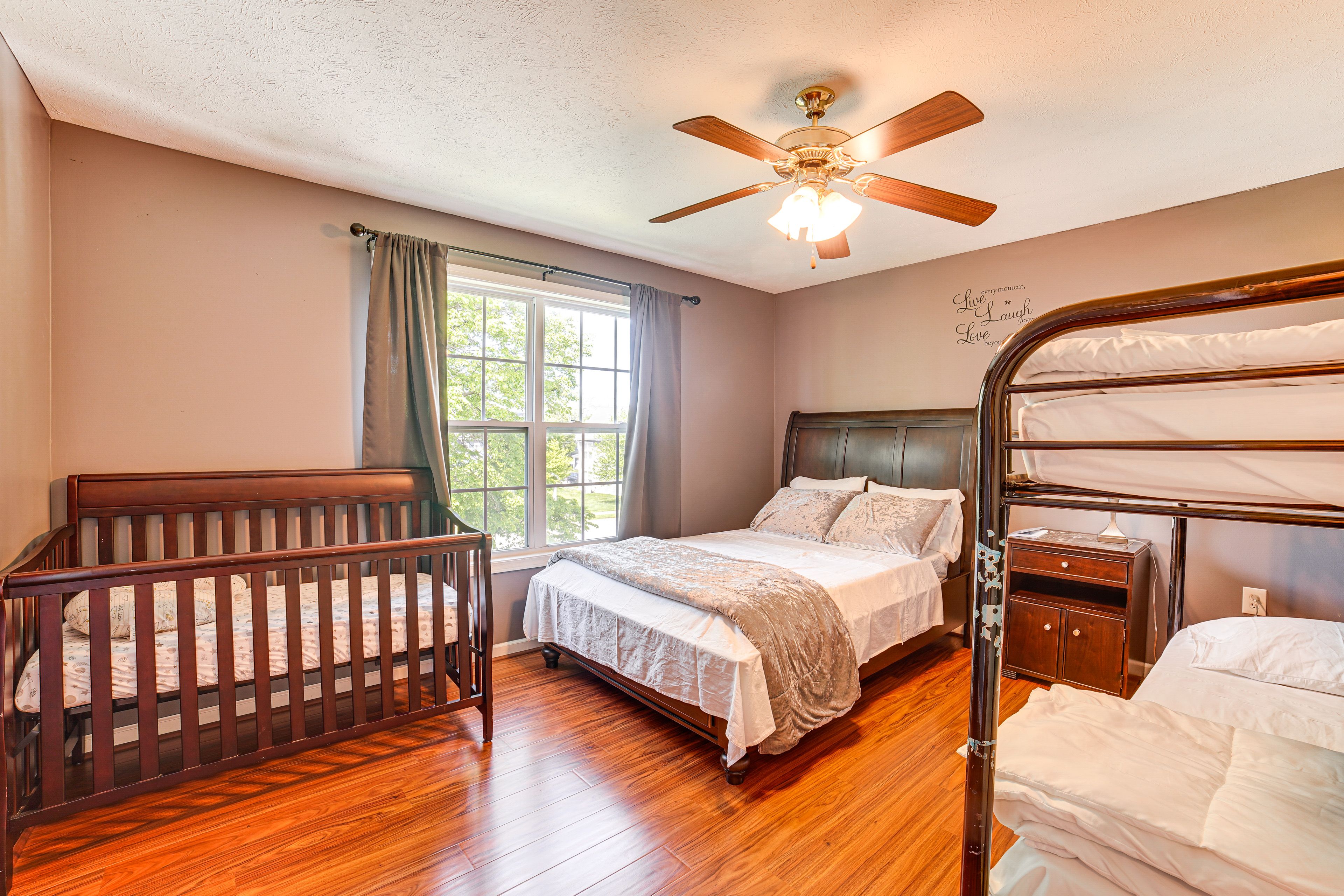 Bedroom 1 | Full Bed | Twin Bunk Bed | 2nd Floor