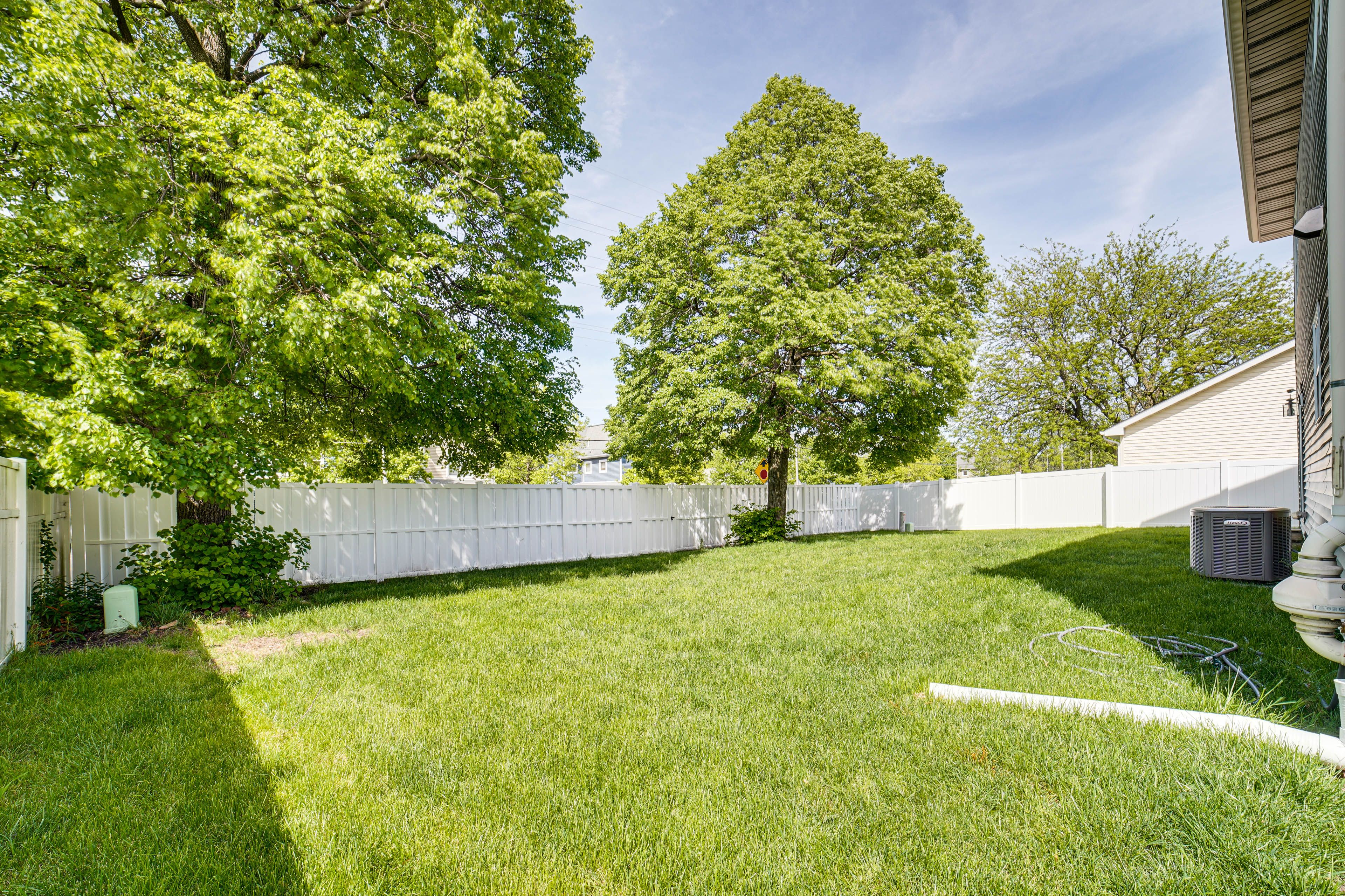 Private Backyard Area