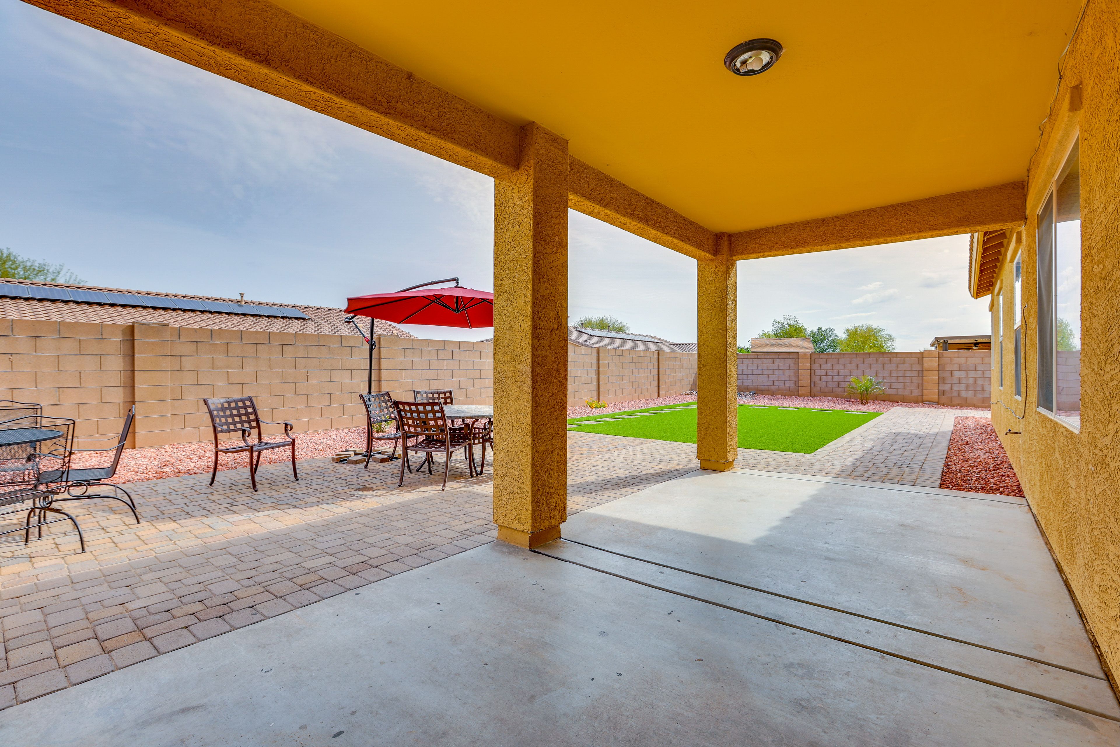Covered Patio