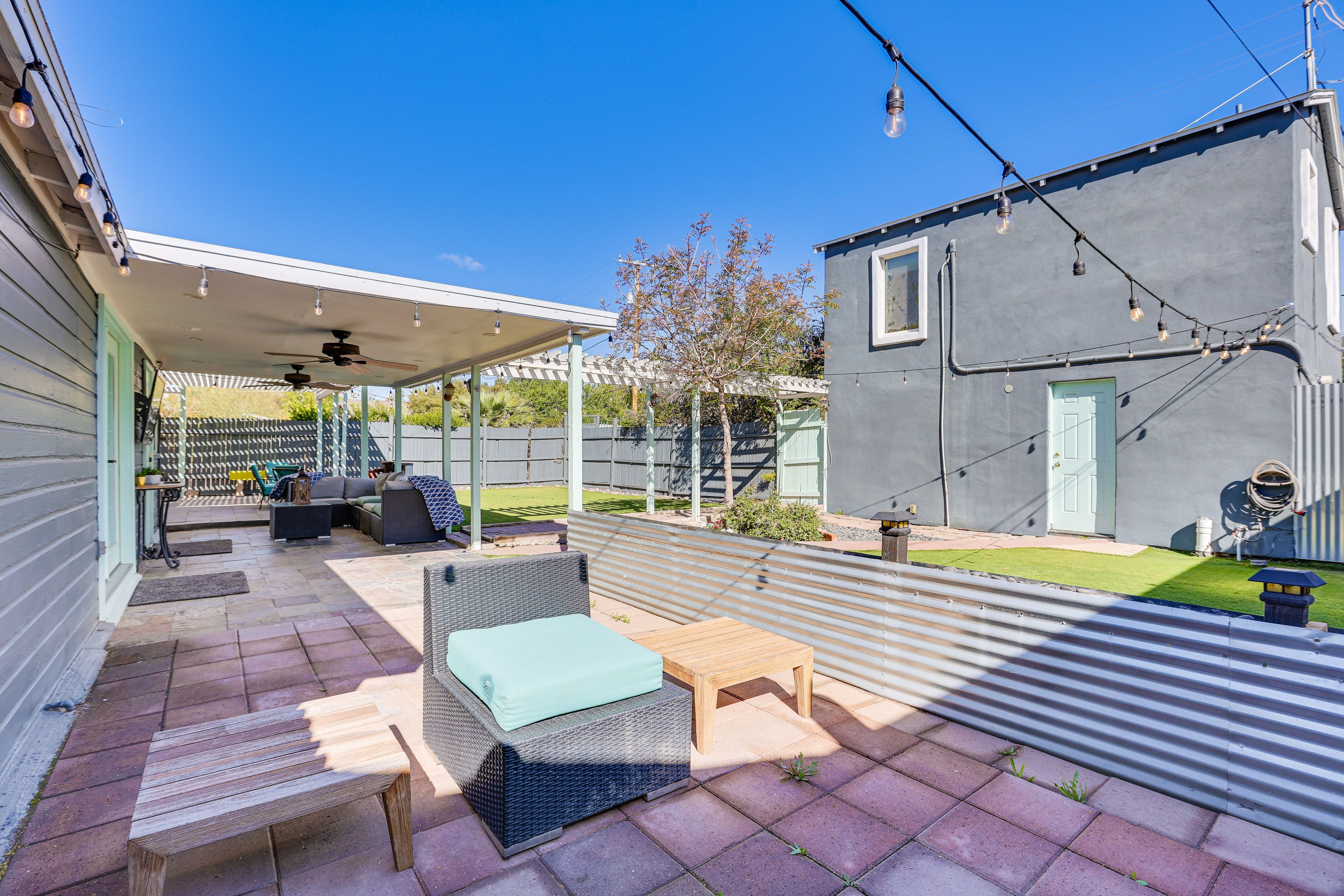 Patio | Fenced-In Yard