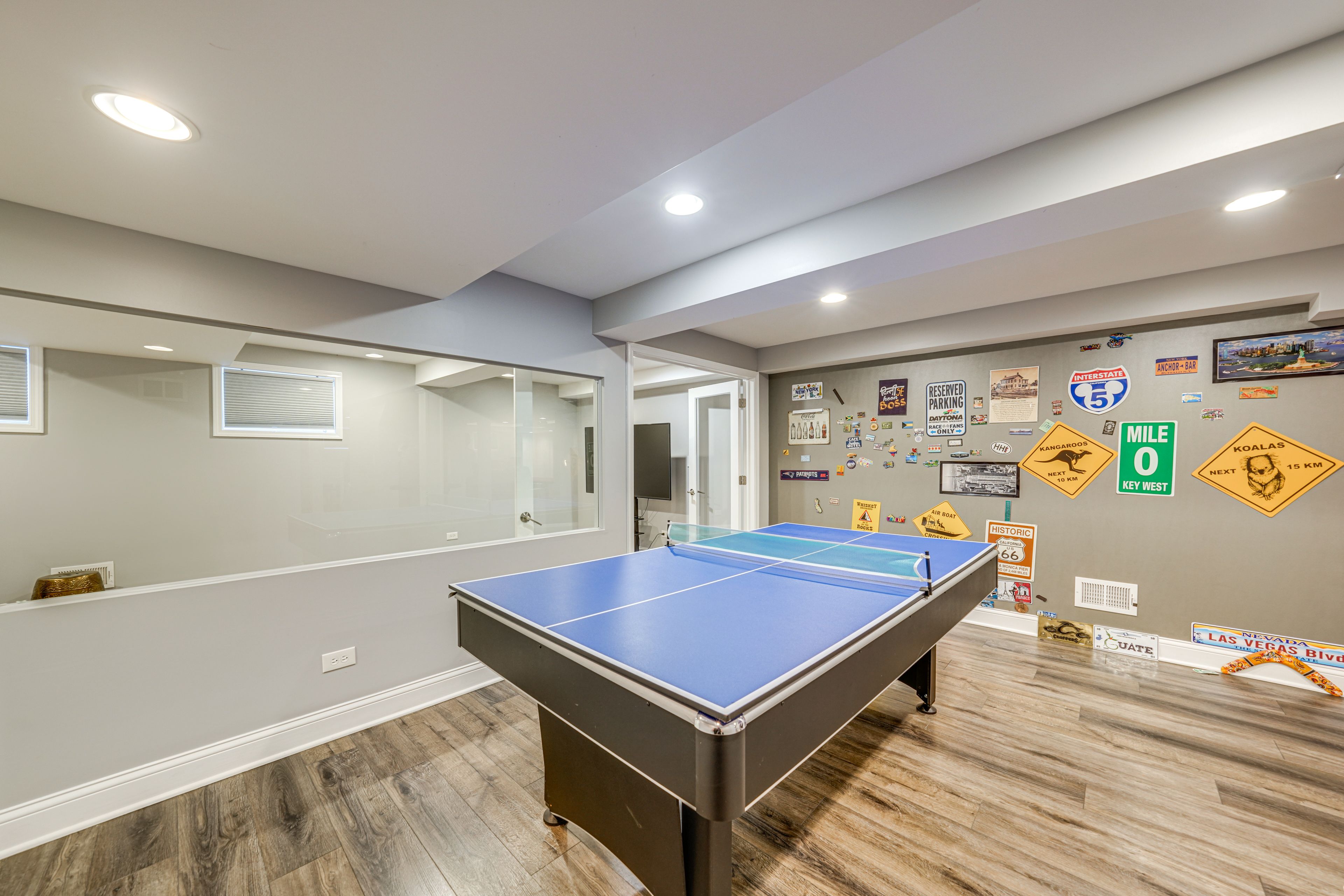 Rec Area | Basement | Ping-Pong/Pool Table