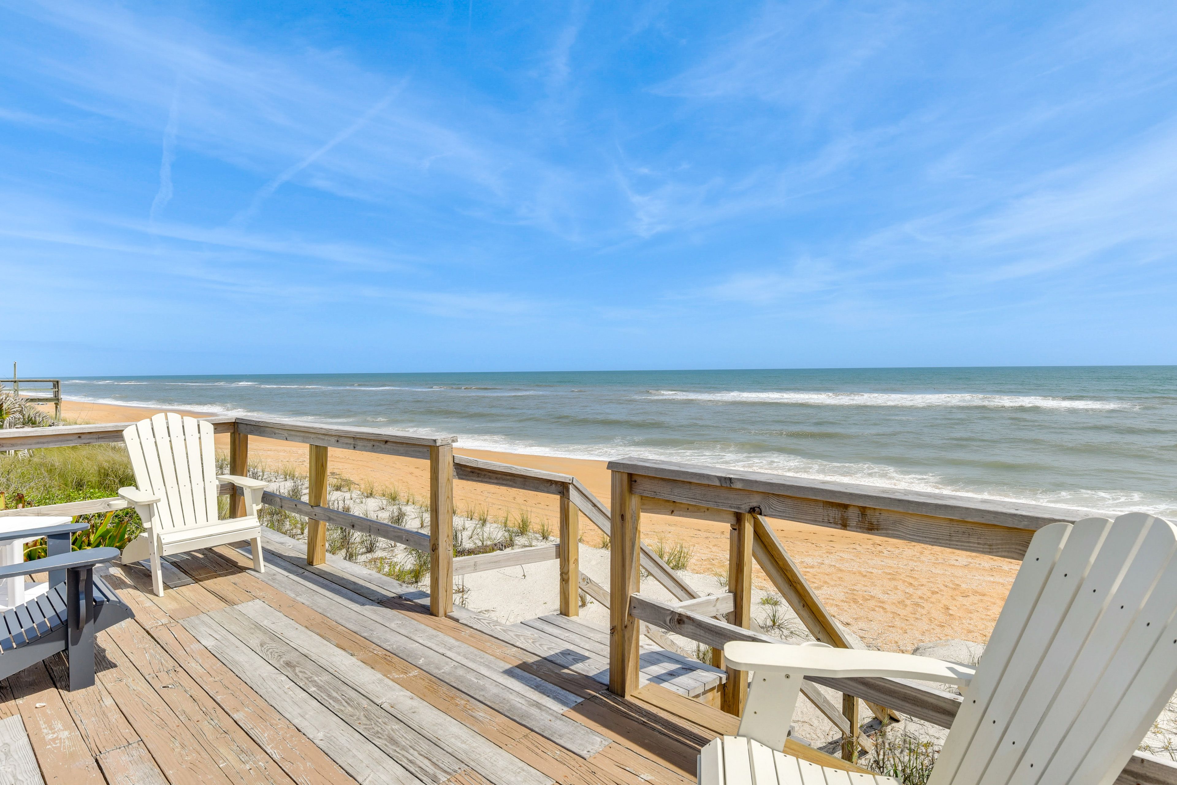 Oceanfront Deck | Outdoor Seating