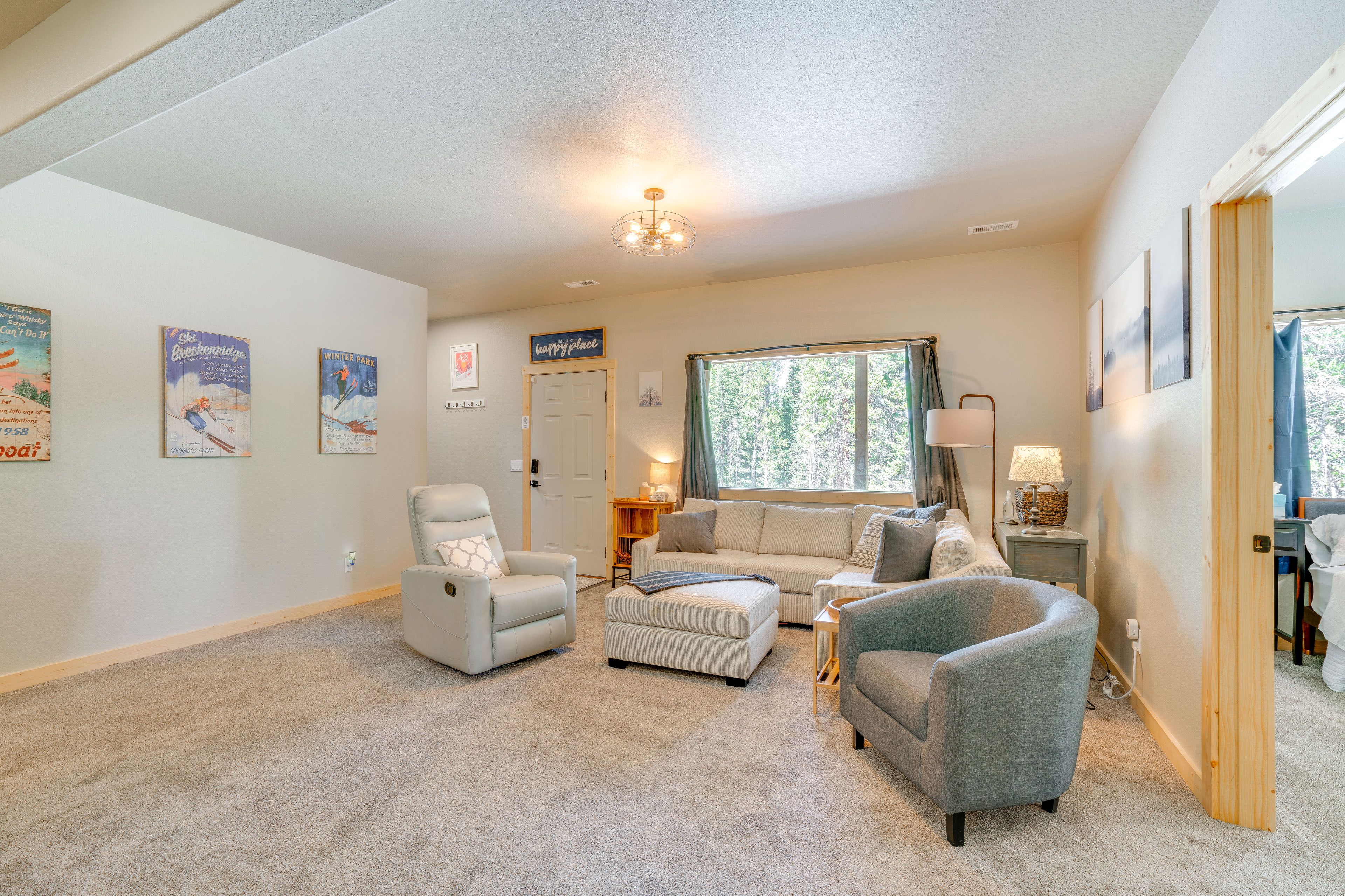 Game Room | Electric Fireplace | 1st Floor