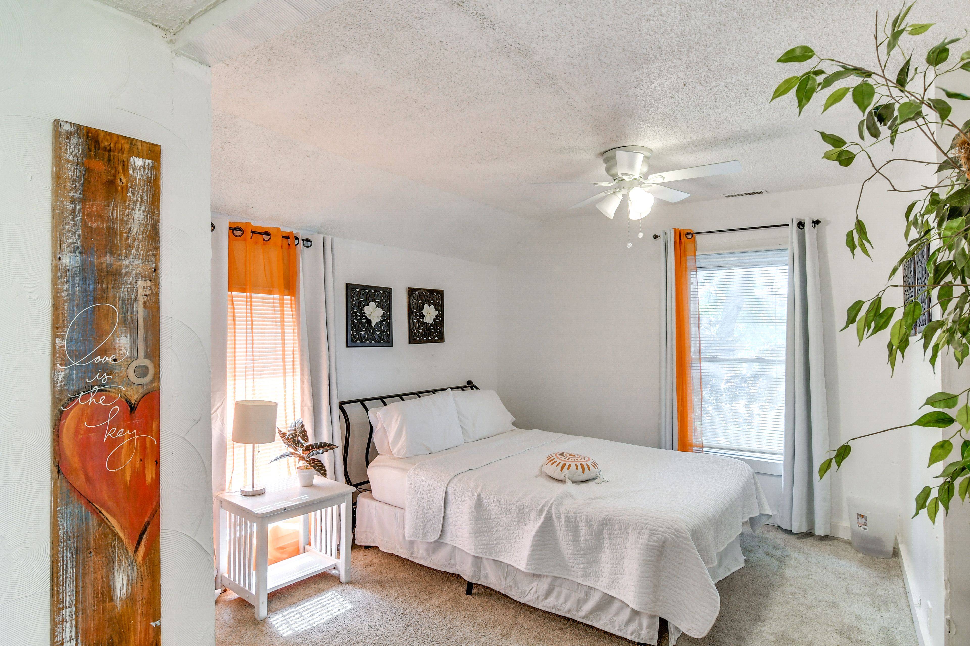 Bedroom 1 | 2nd Floor | Queen Bed | Linens Provided
