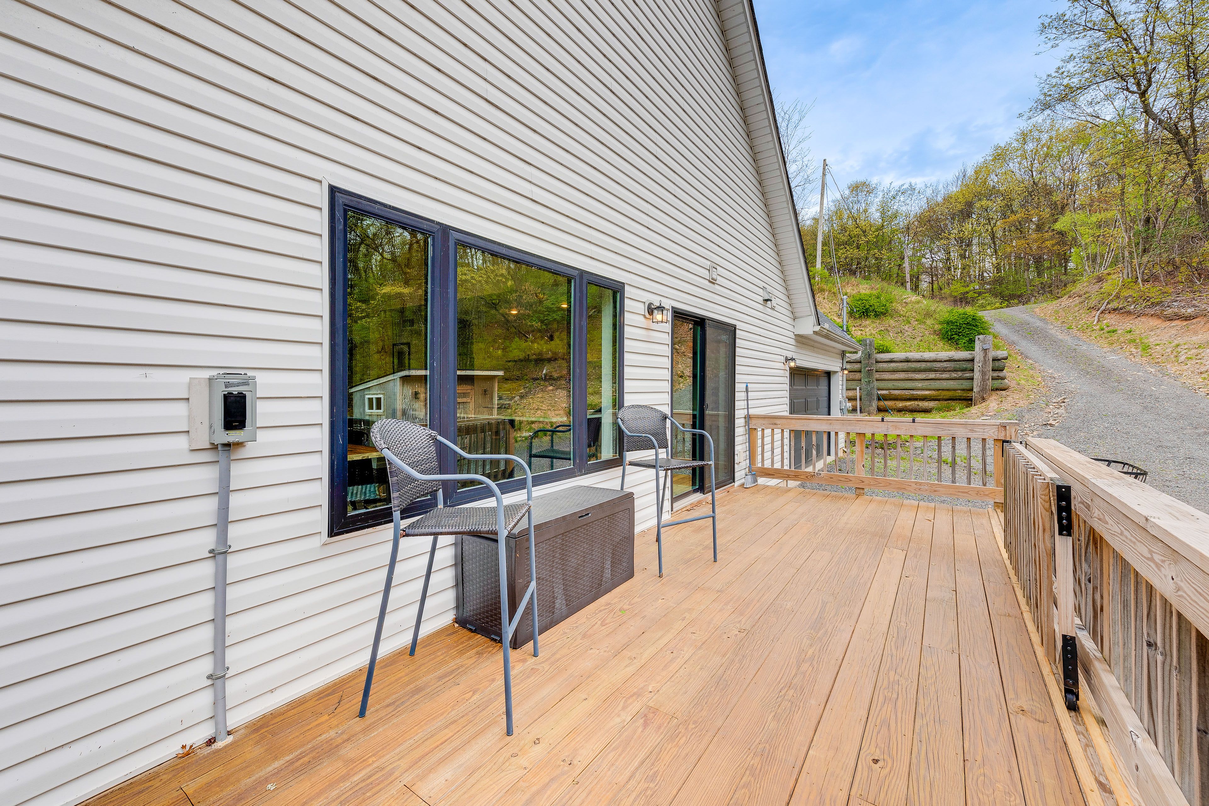 Wraparound Deck | Dining Area & Seating