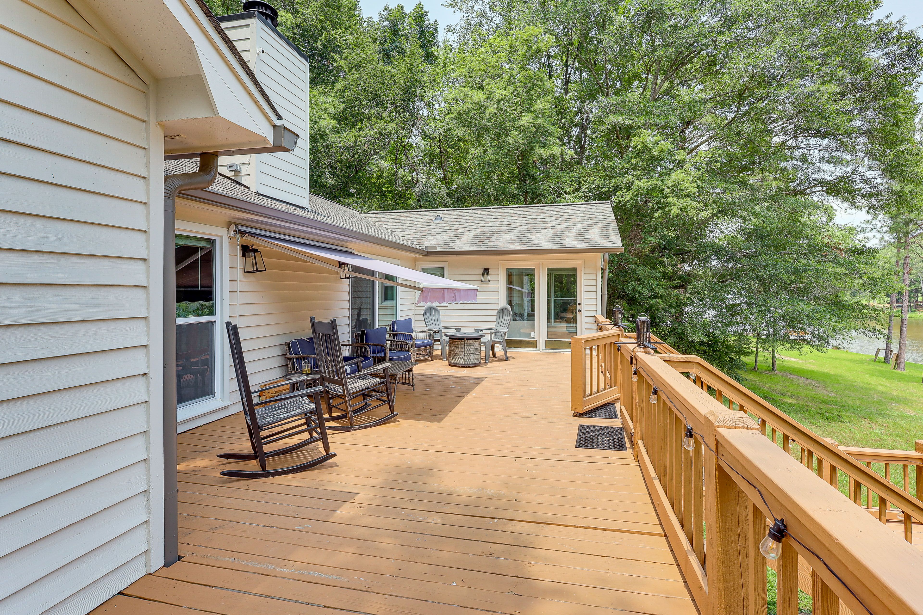 Deck | Lake Views | Gas Grill | Lounge Seating