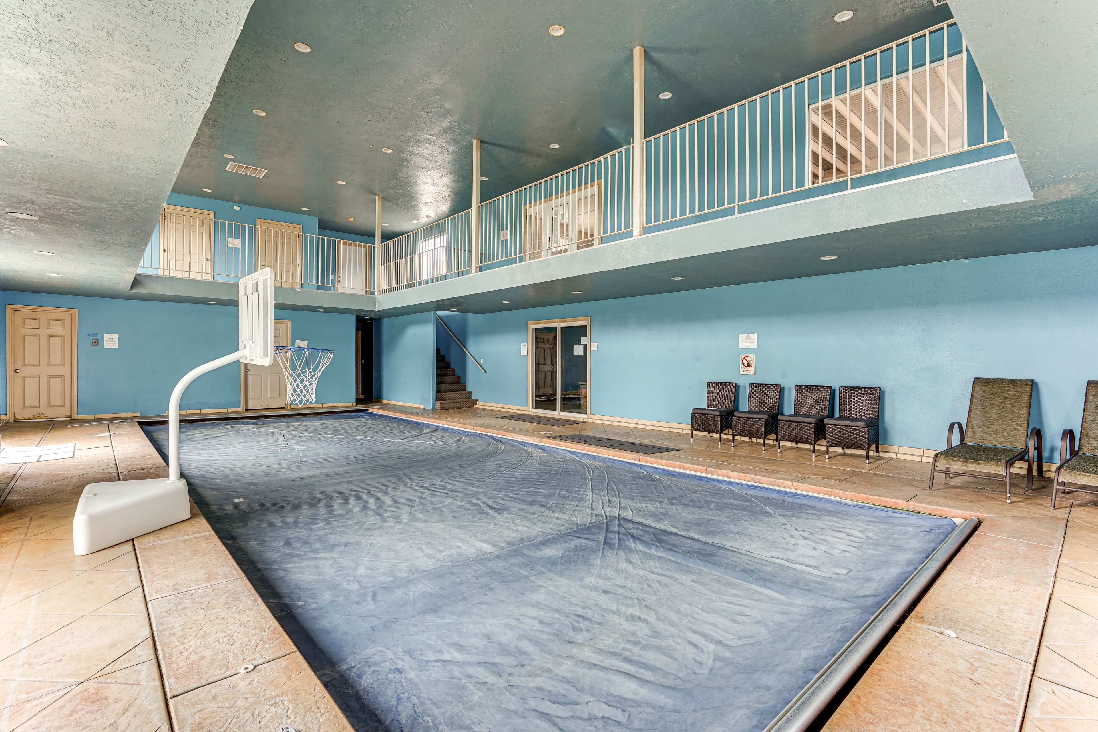 Indoor Pool (Heated w/ Fee) | Basement Level