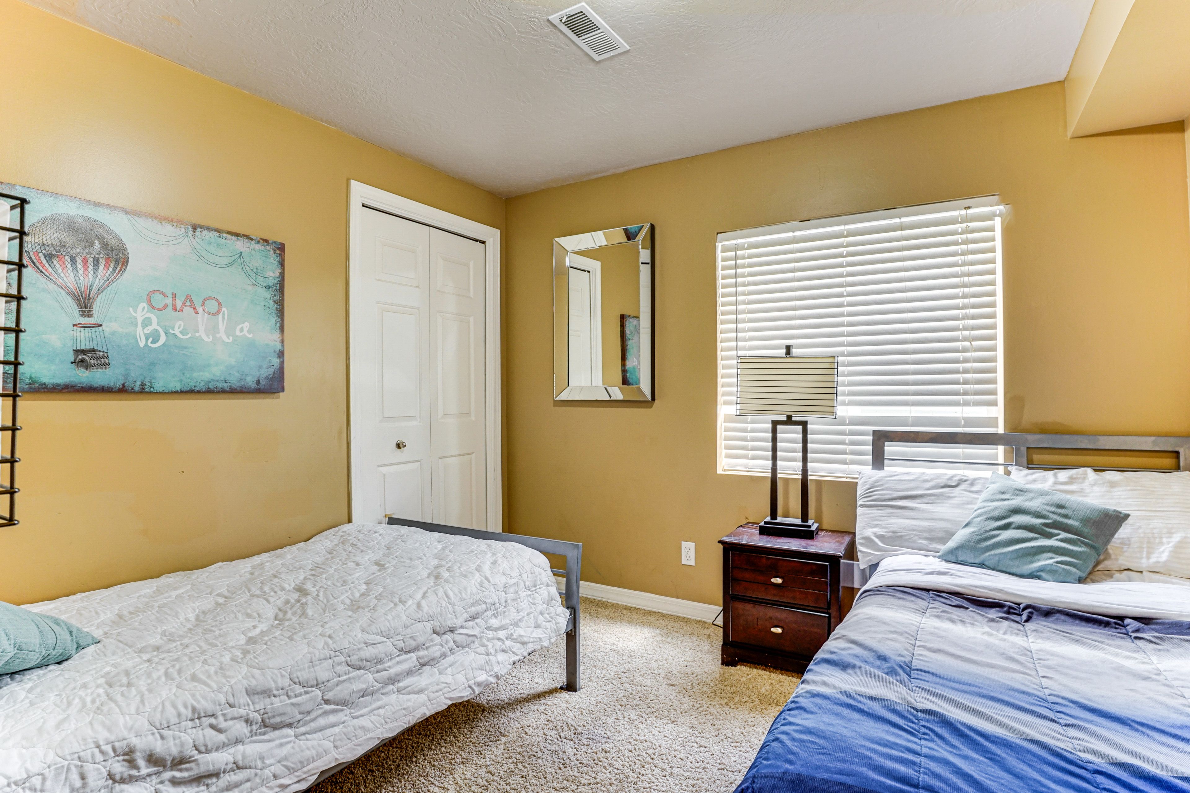 Bedroom 8 | 2 Twin Beds | Basement Level