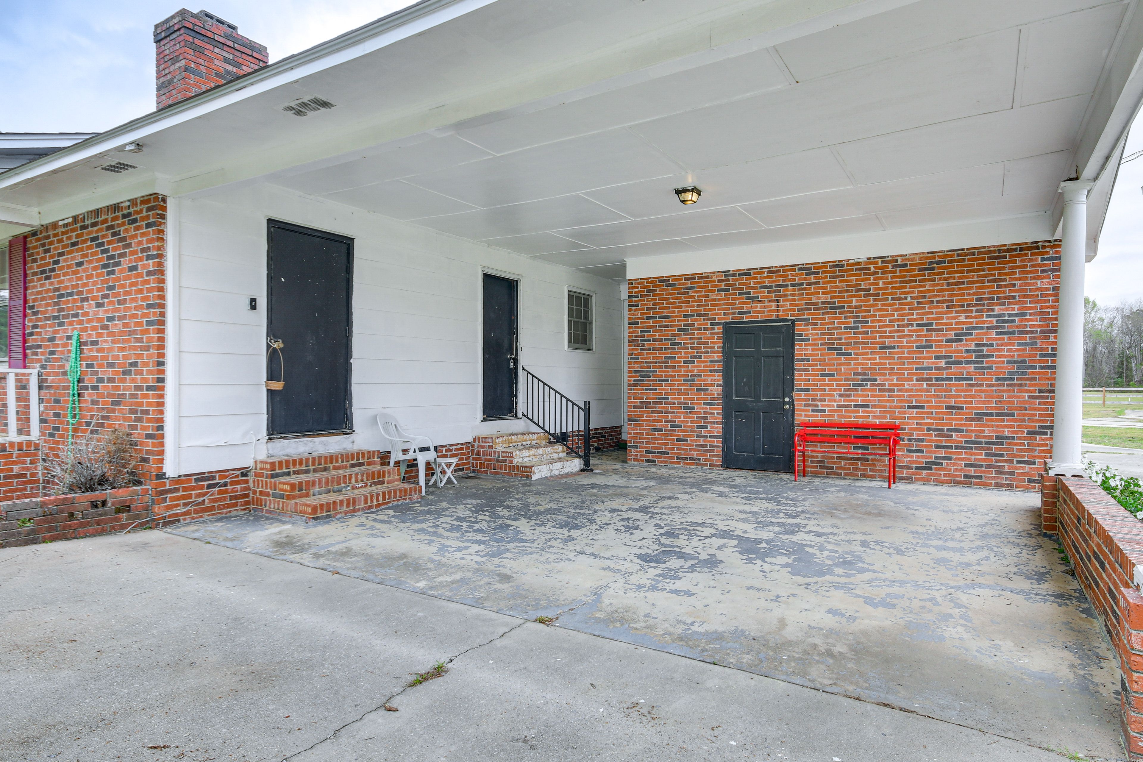 House Exterior | Side Entrance