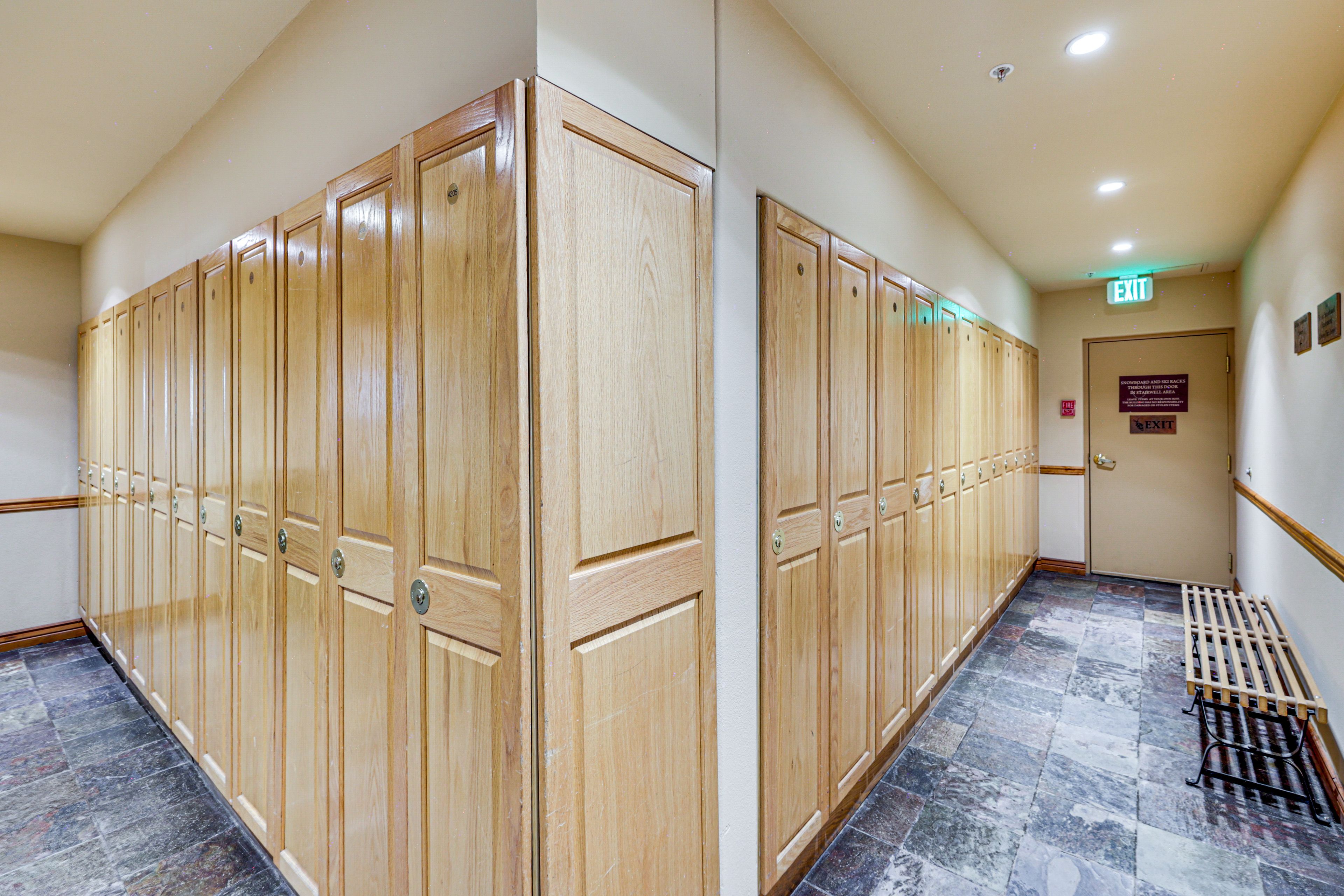 Ski Locker Access
