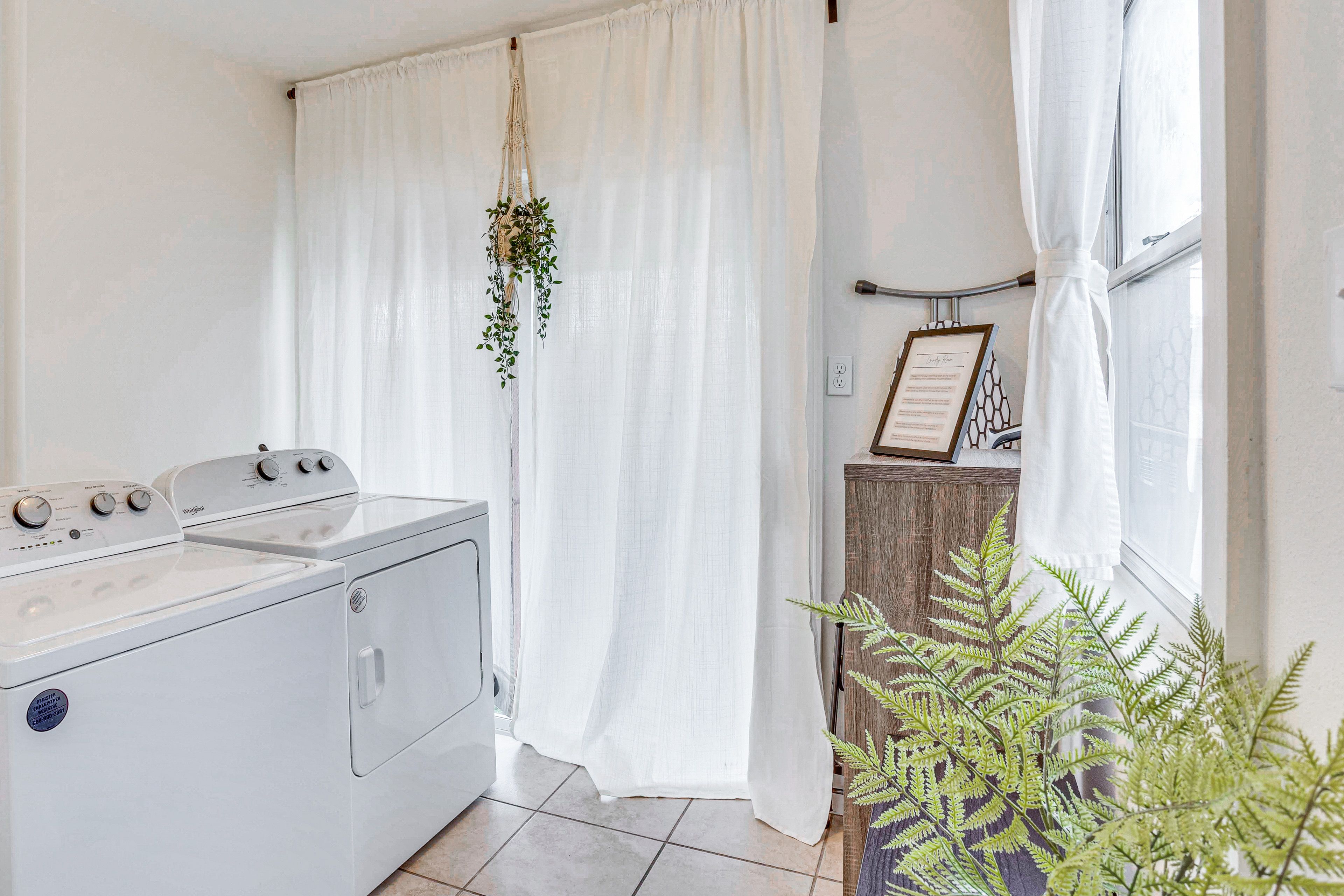 Washer & Dryer | 1st Floor