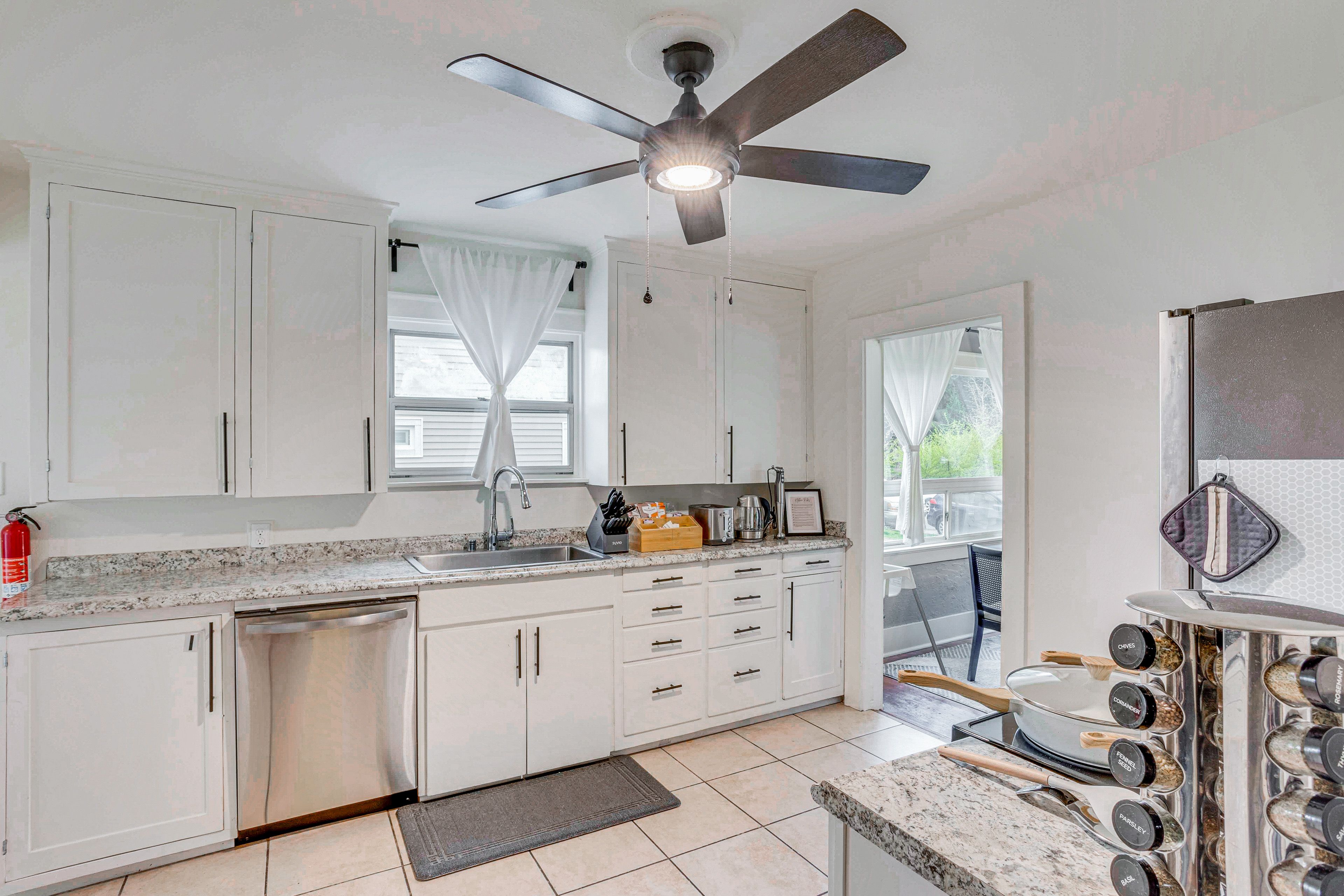 Kitchen | Drip & Keurig Coffee Makers | Dishwasher | Spices | 1st Floor