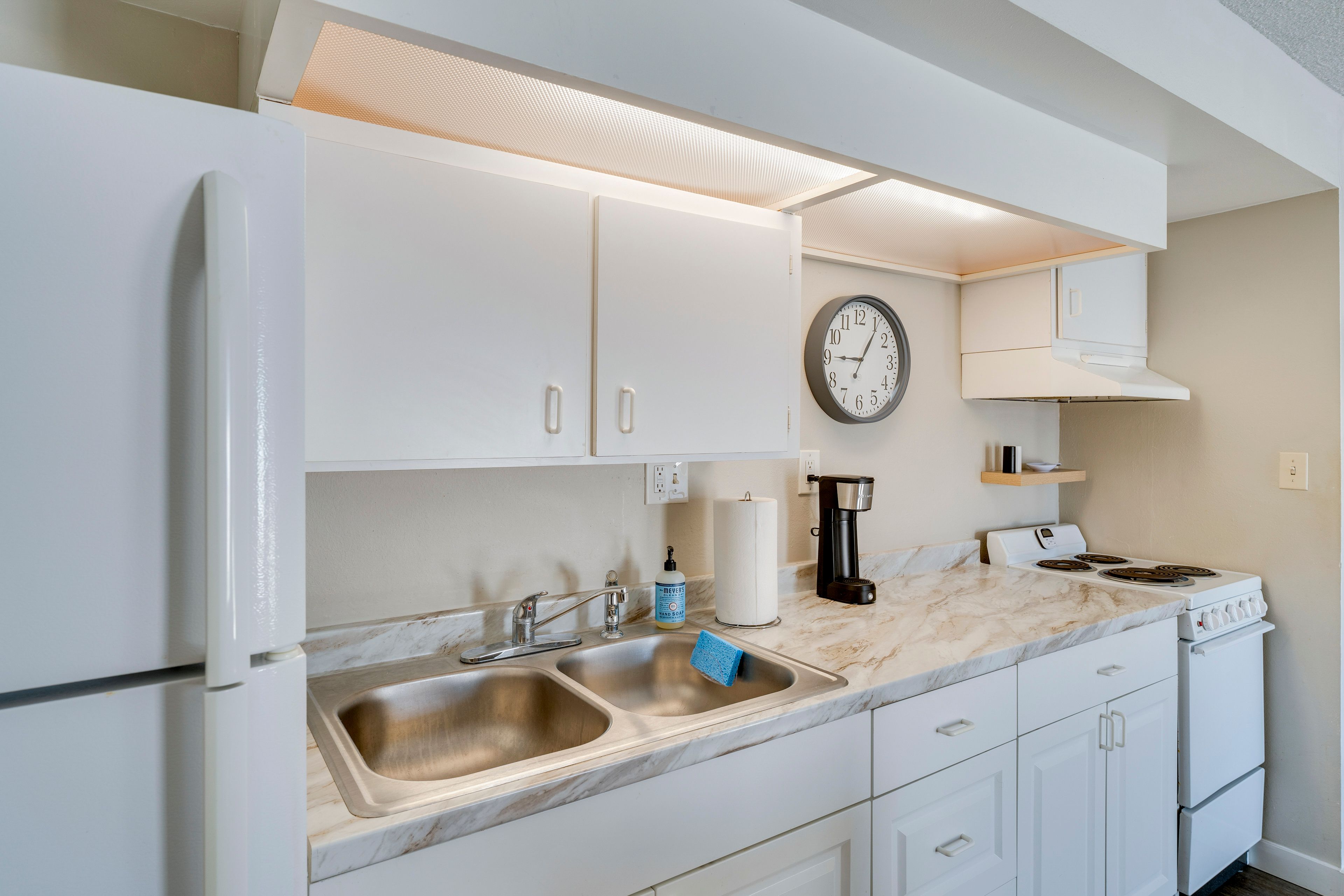 Kitchen | 500 Sq Ft | Single-Story Unit | 1st-Floor Studio Condo