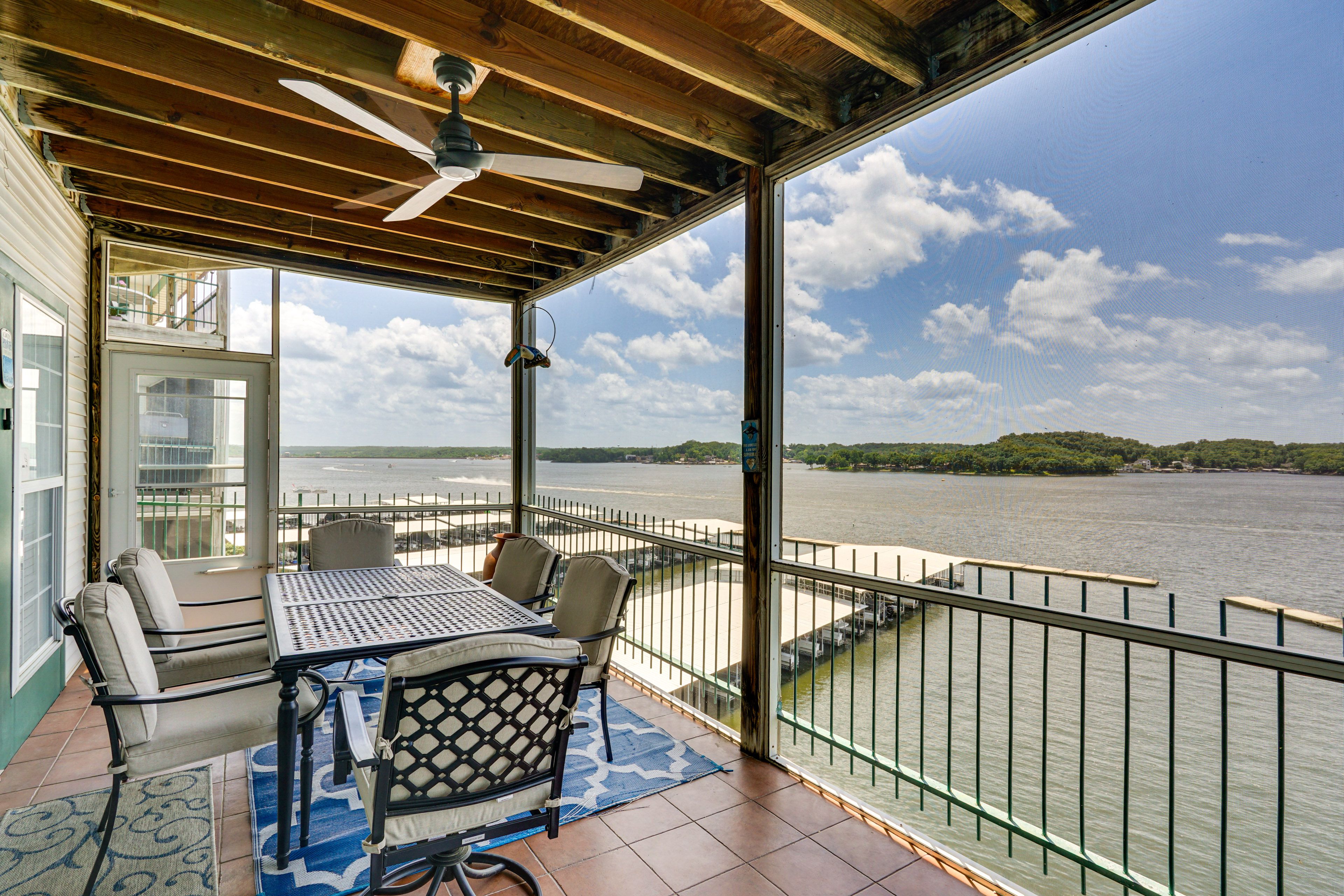 Balcony | Access From Living Room | Lakefront View