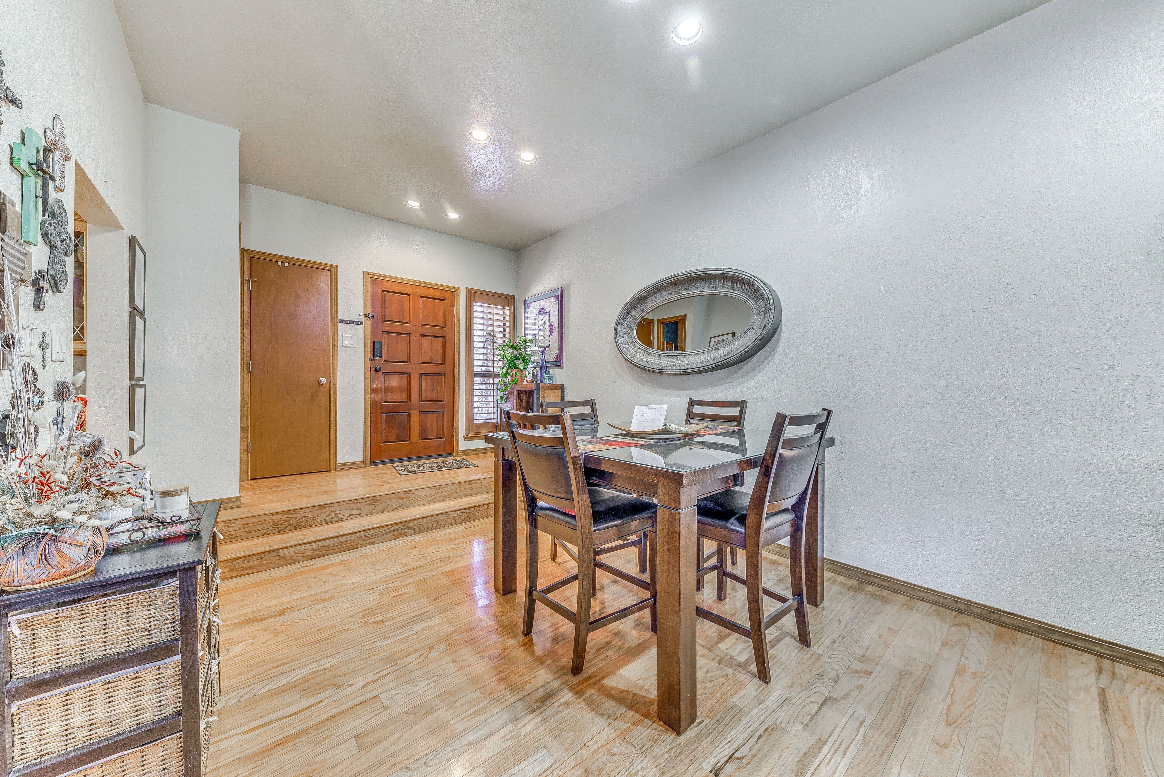 Dining Area | 1st Floor | Dishware & Flatware Provided