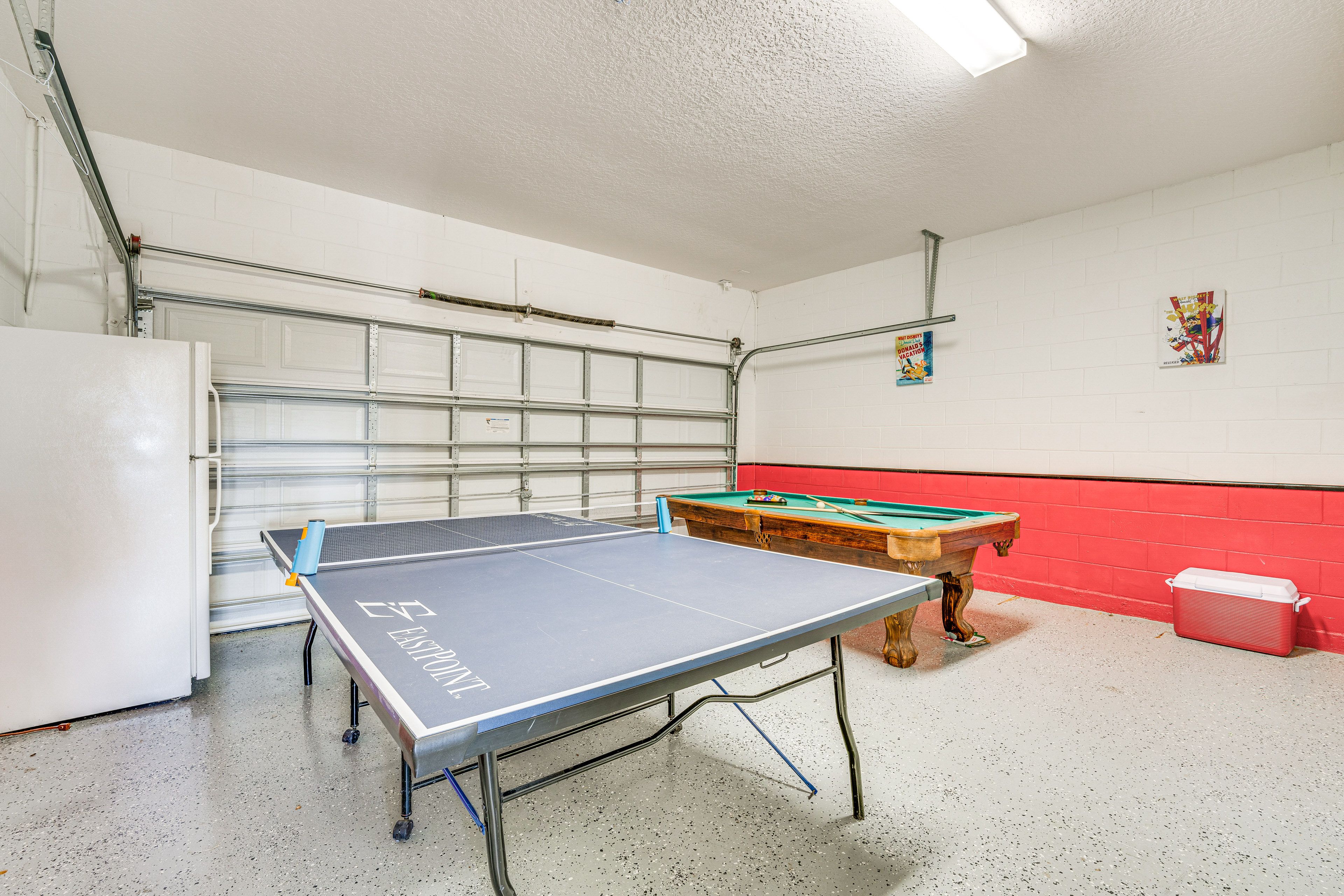 Garage | Game Room | Pool Table | Ping-Pong Table