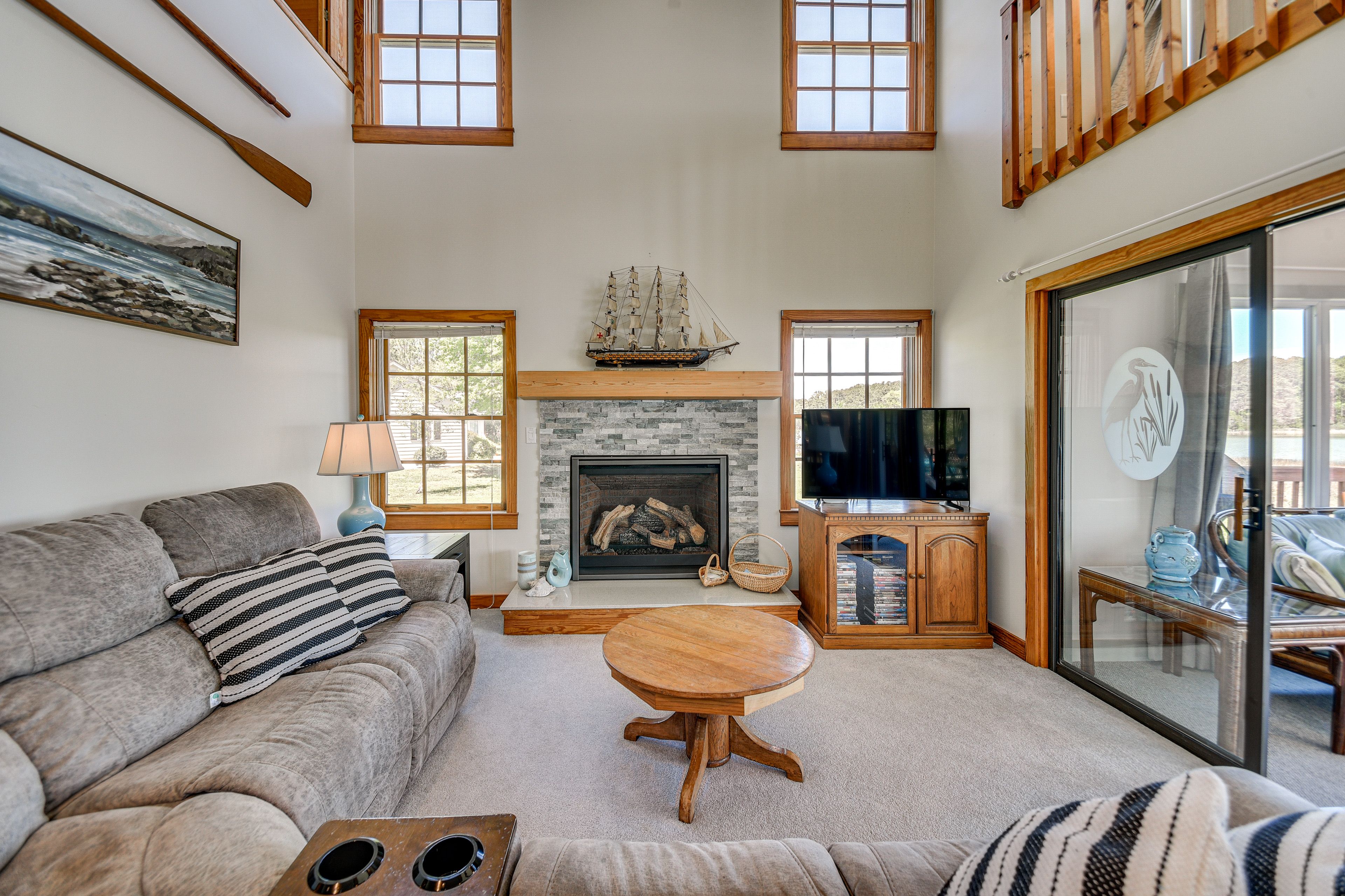 Living Room | 1st Floor | Central A/C & Heating