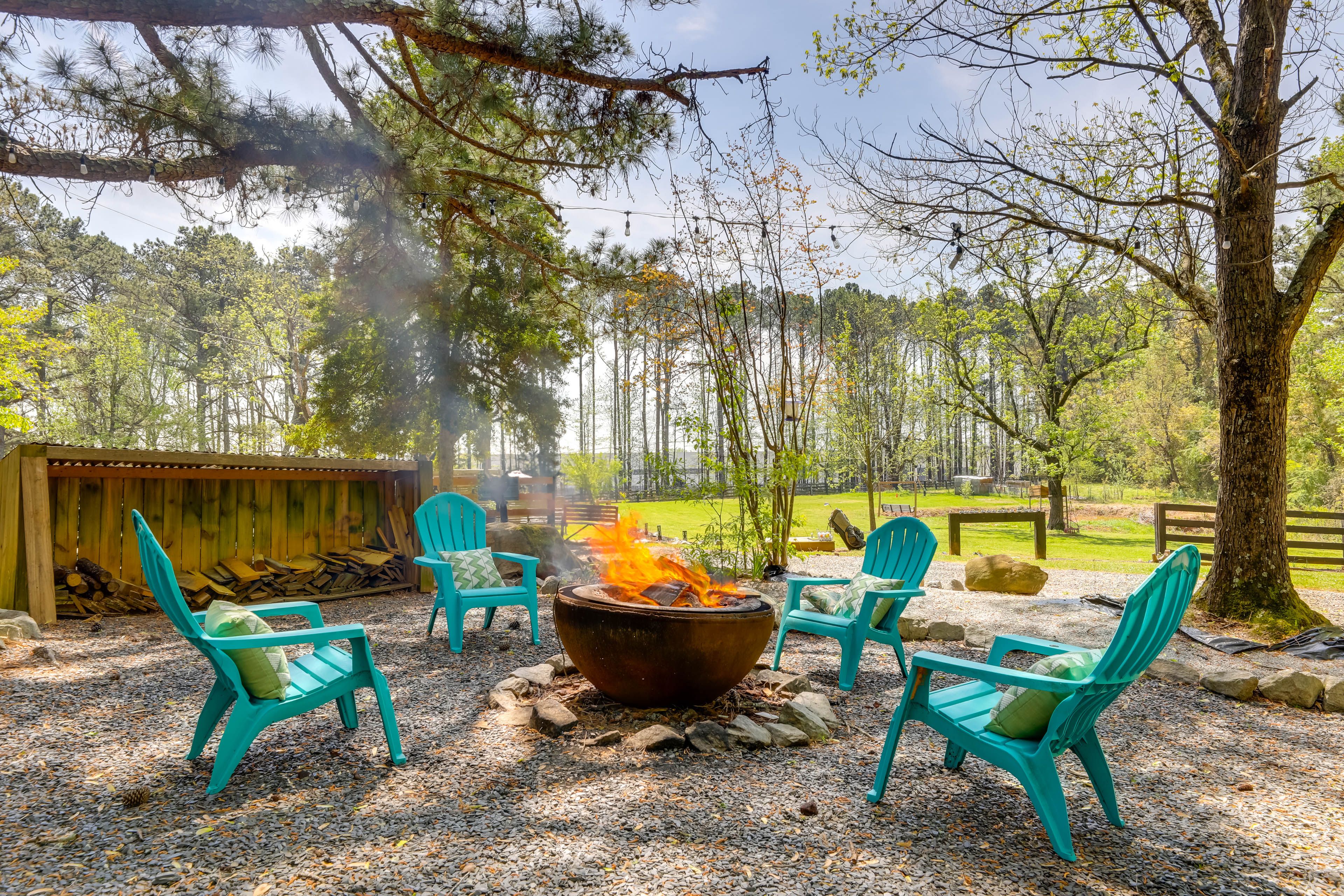 Shared Amenities | 2 Wood-Burning Fire Pits