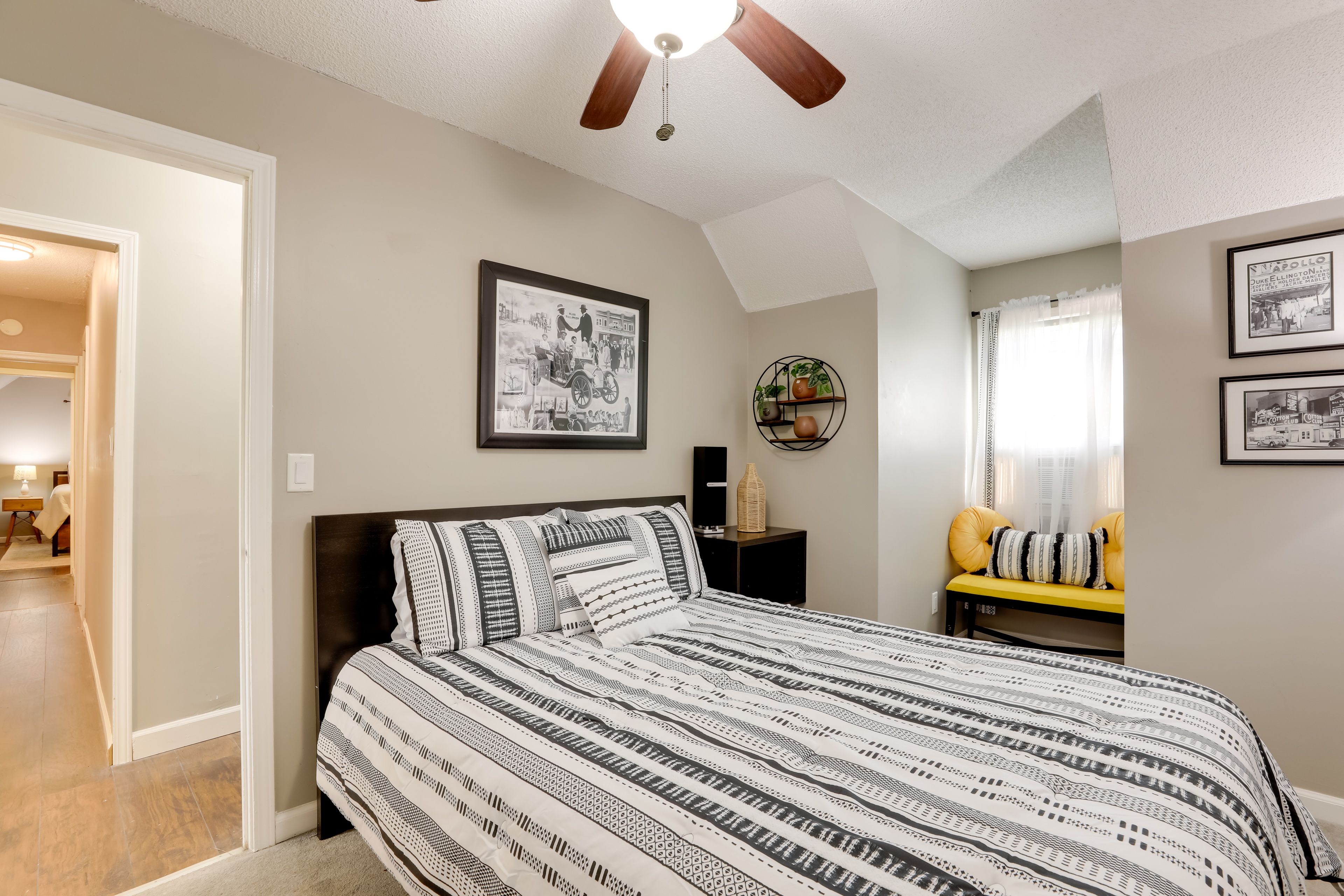 Bedroom 1 | Queen Bed | Linens Provided | 2nd Floor