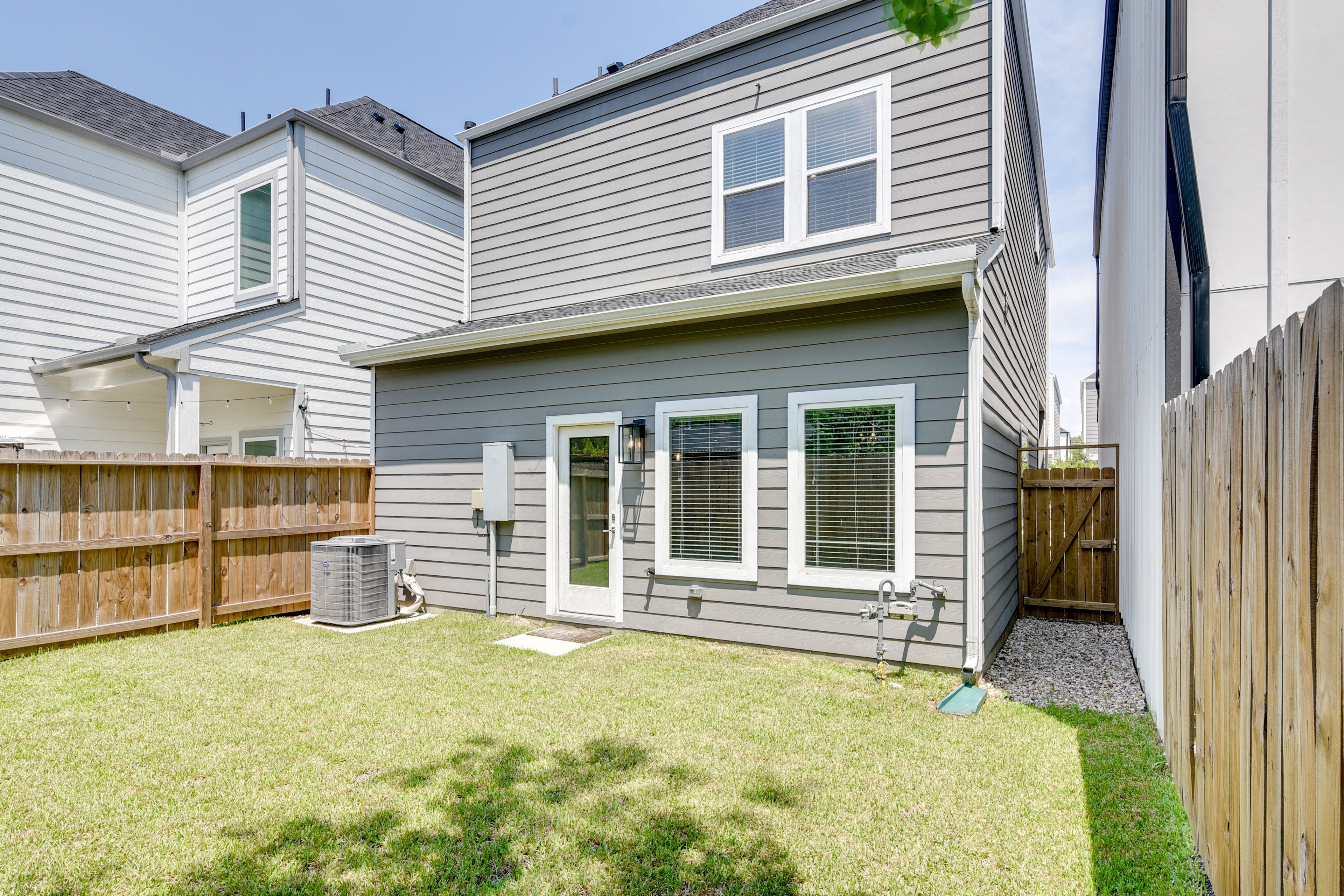 House Exterior | Fenced Backyard