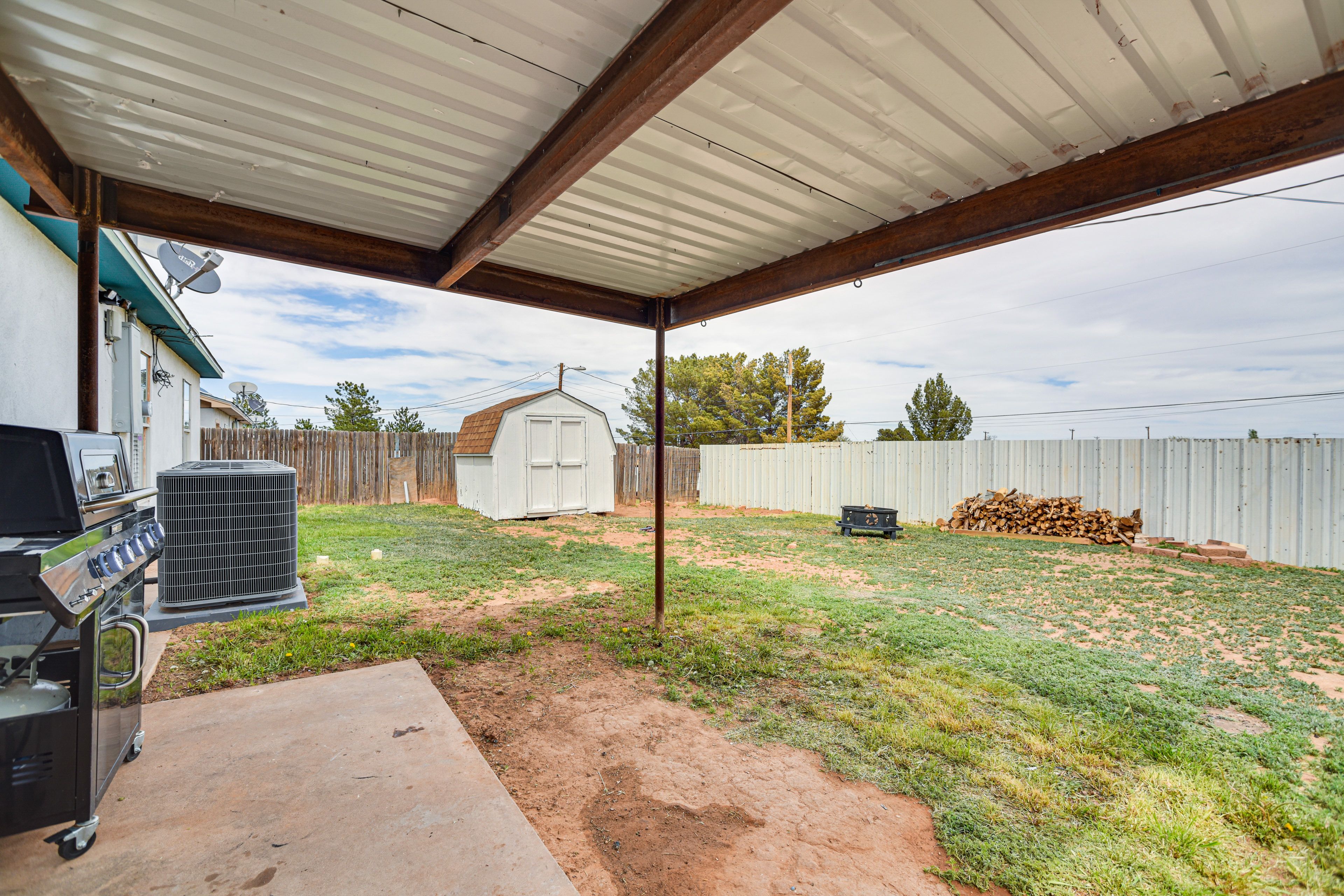 Private Backyard | Covered Patio | Gas Grill