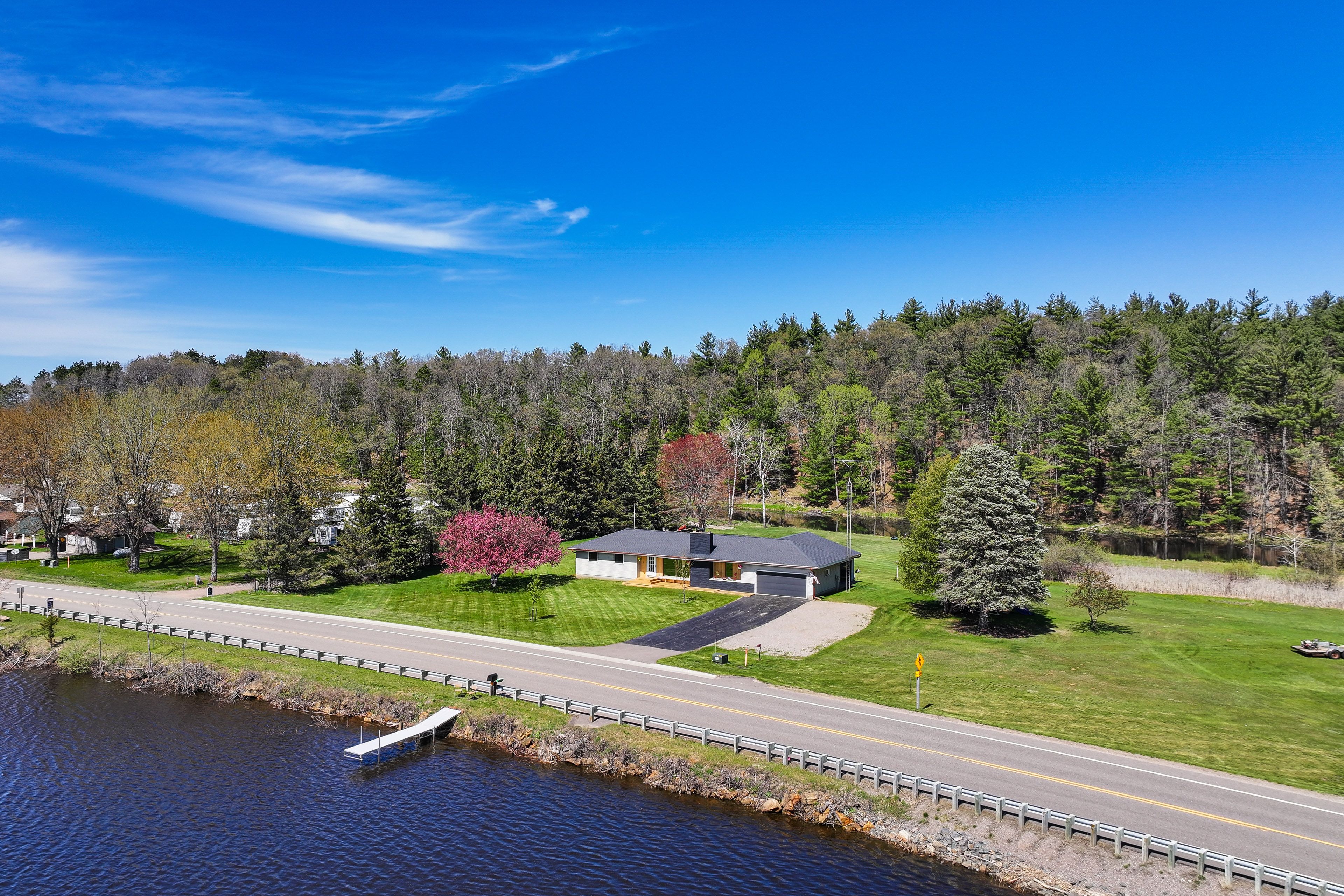 Aerial View of Property