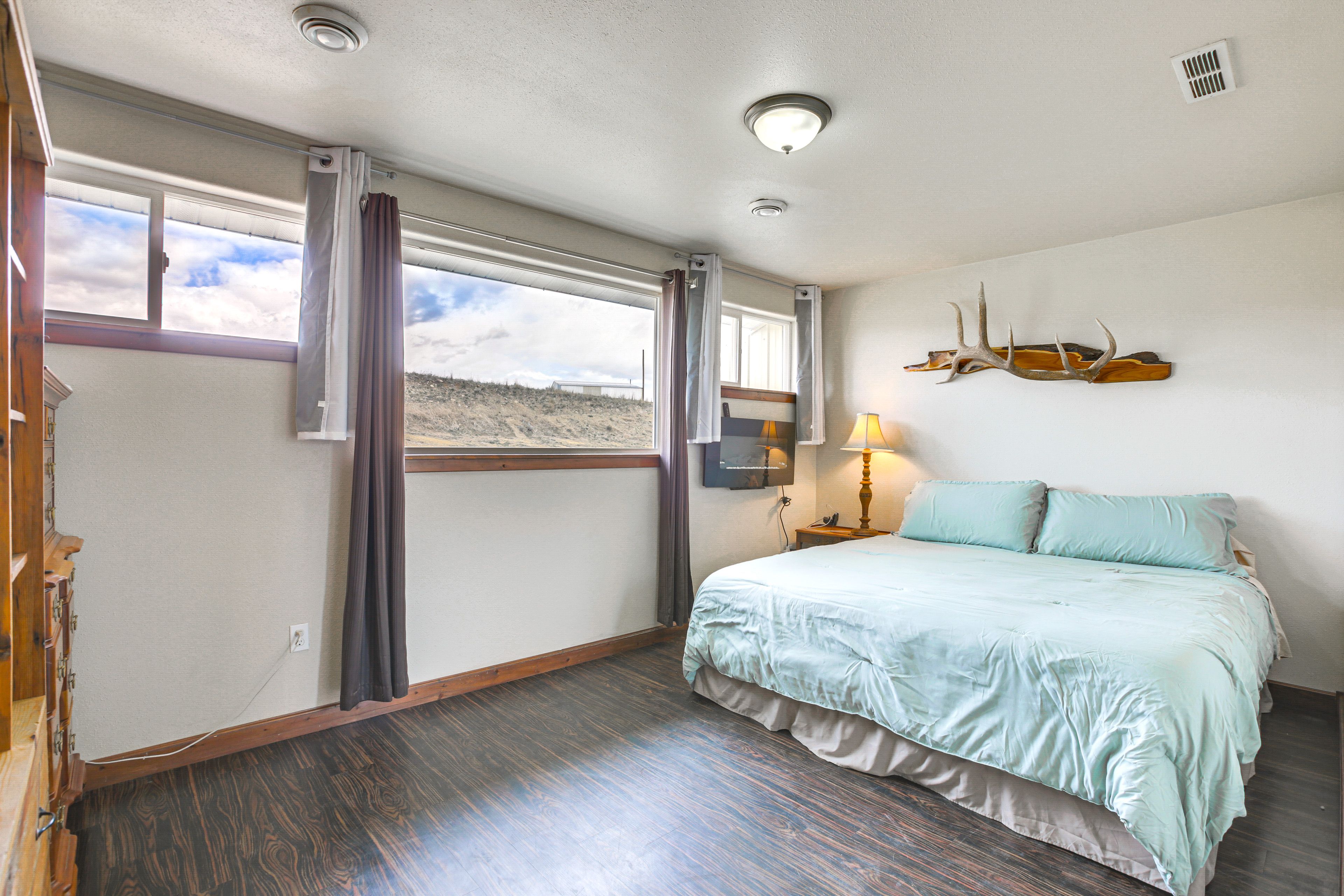 Bedroom 1 | California King Bed | Linens Provided