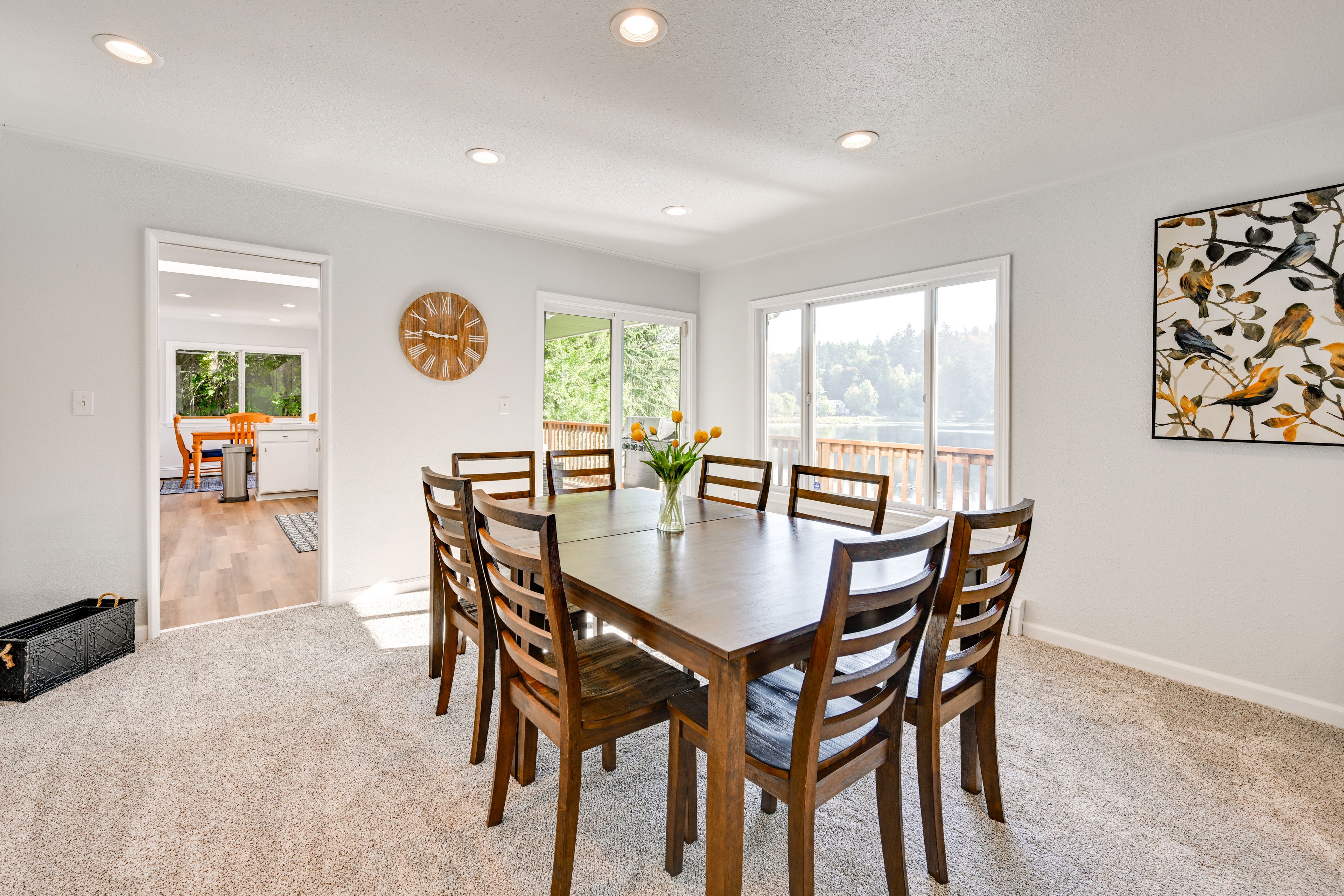 Formal Dining Area | Main Level | Dishware & Flatware Provided