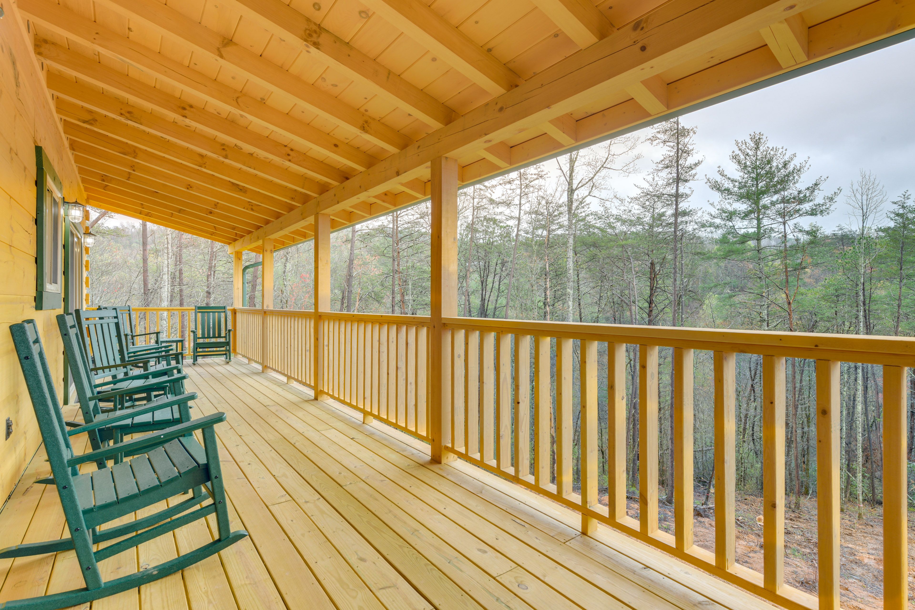 Upper Covered Porch