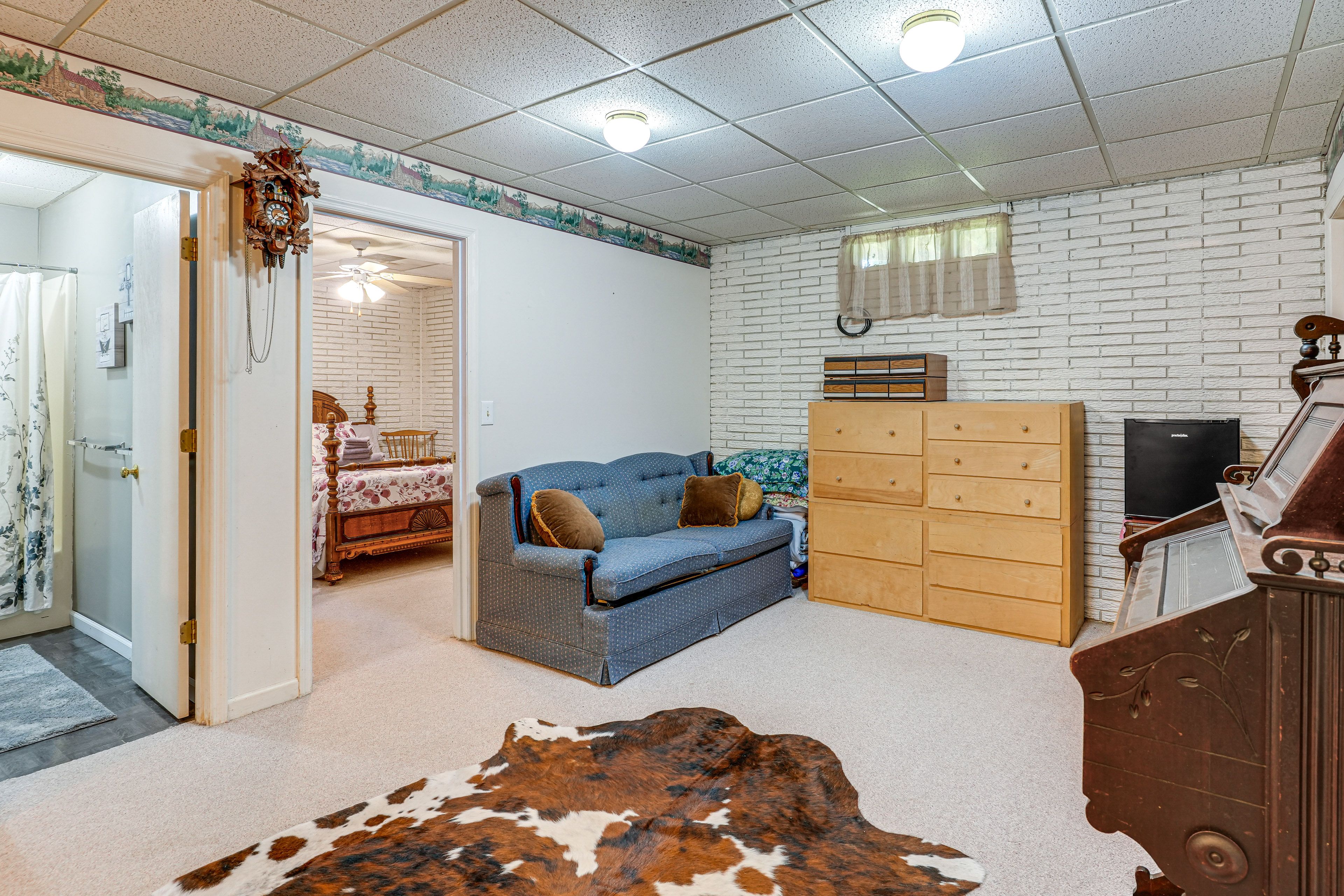 Basement Living Area | Lower Level