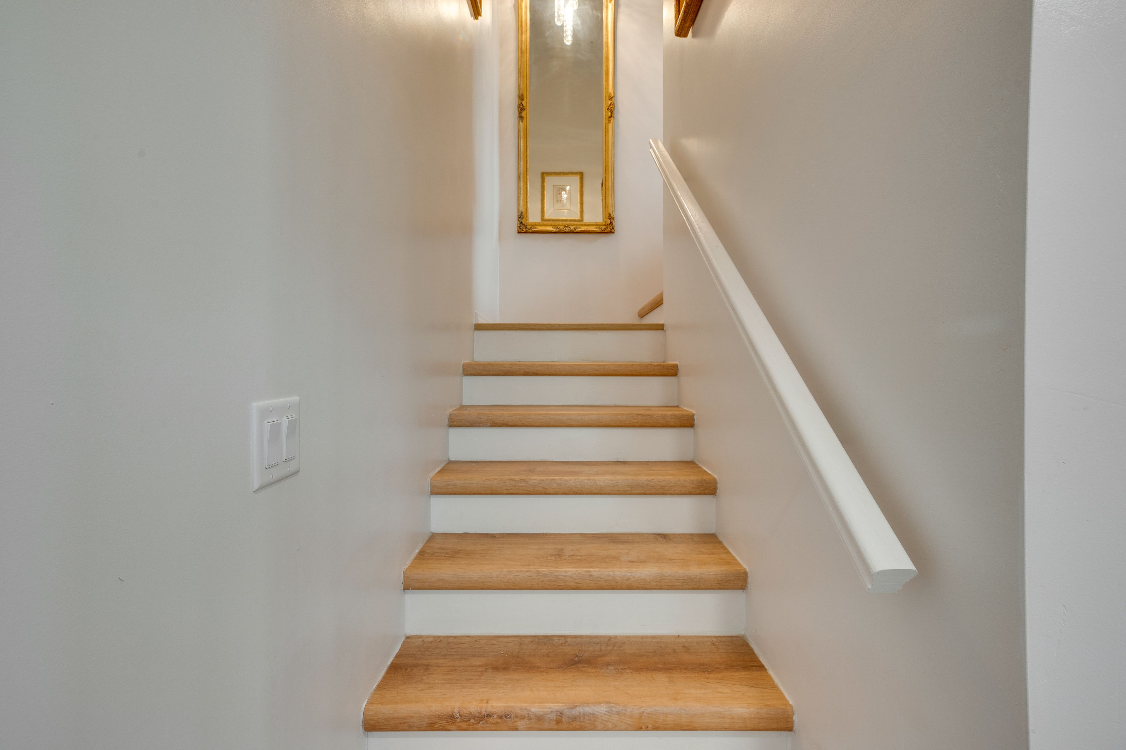 Stairs to Upper-Floor Bedroom