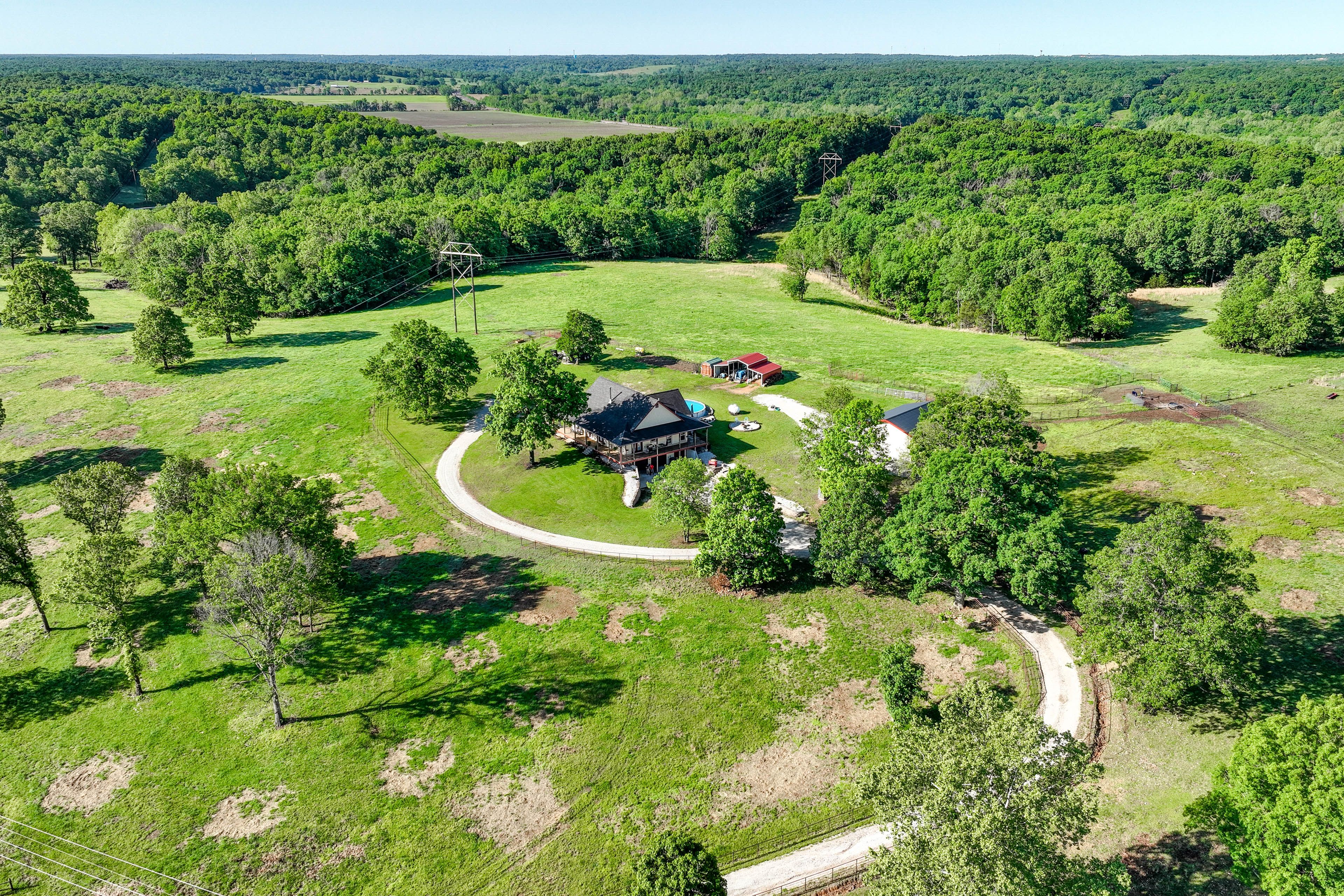 Aerial View | Working Farm