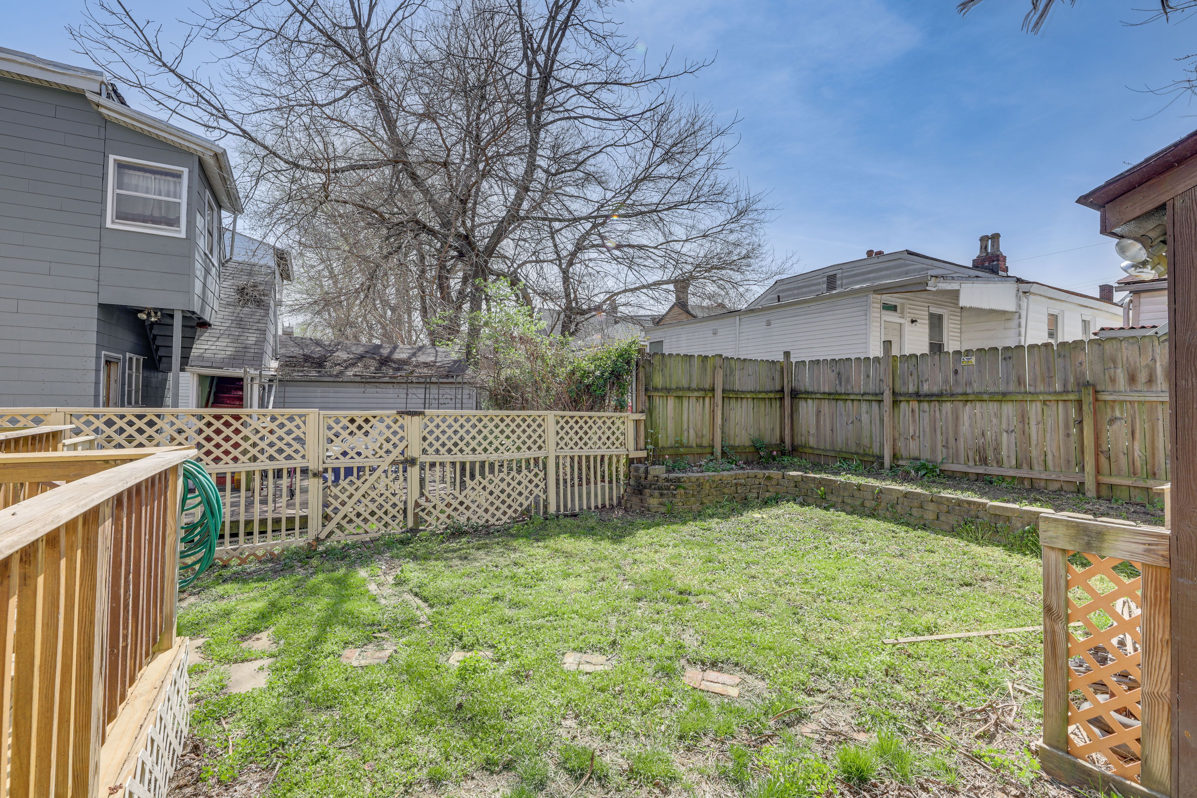 Fenced-In Yard
