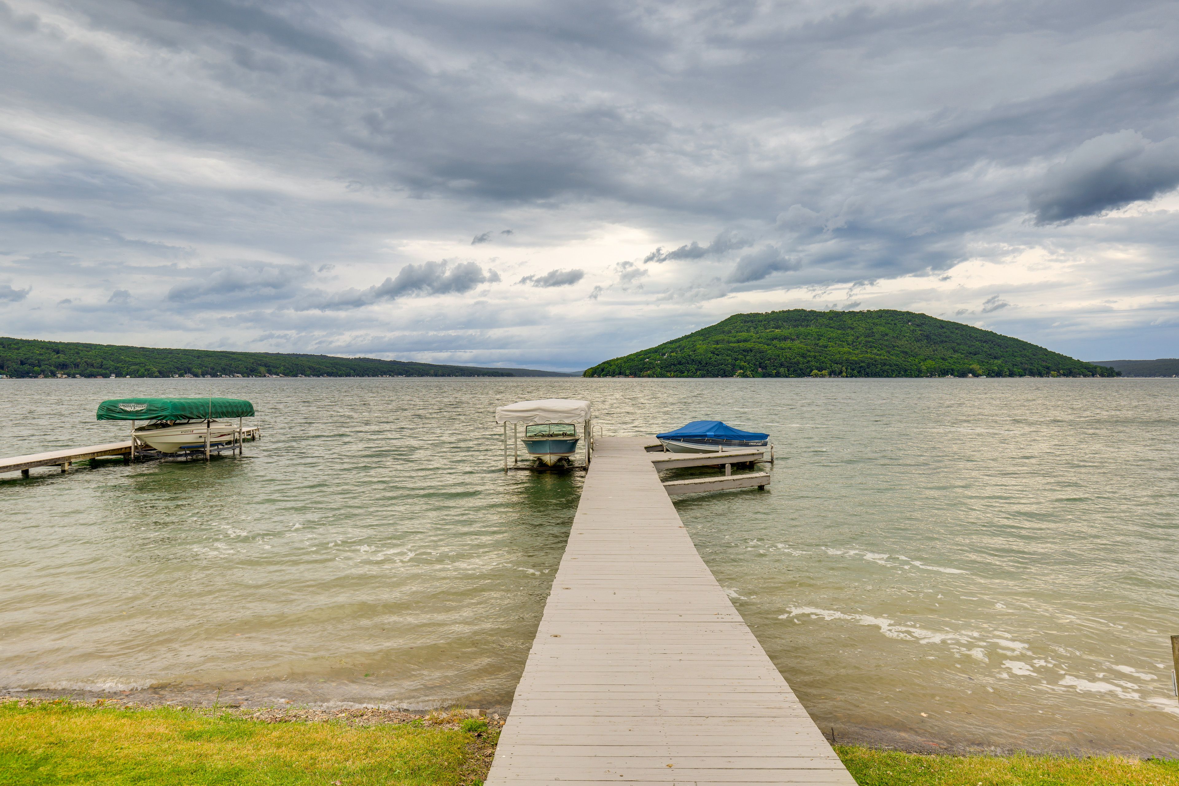 Keuka Lake Access On-Site | Shared Boat Dock | Private Boat Slip