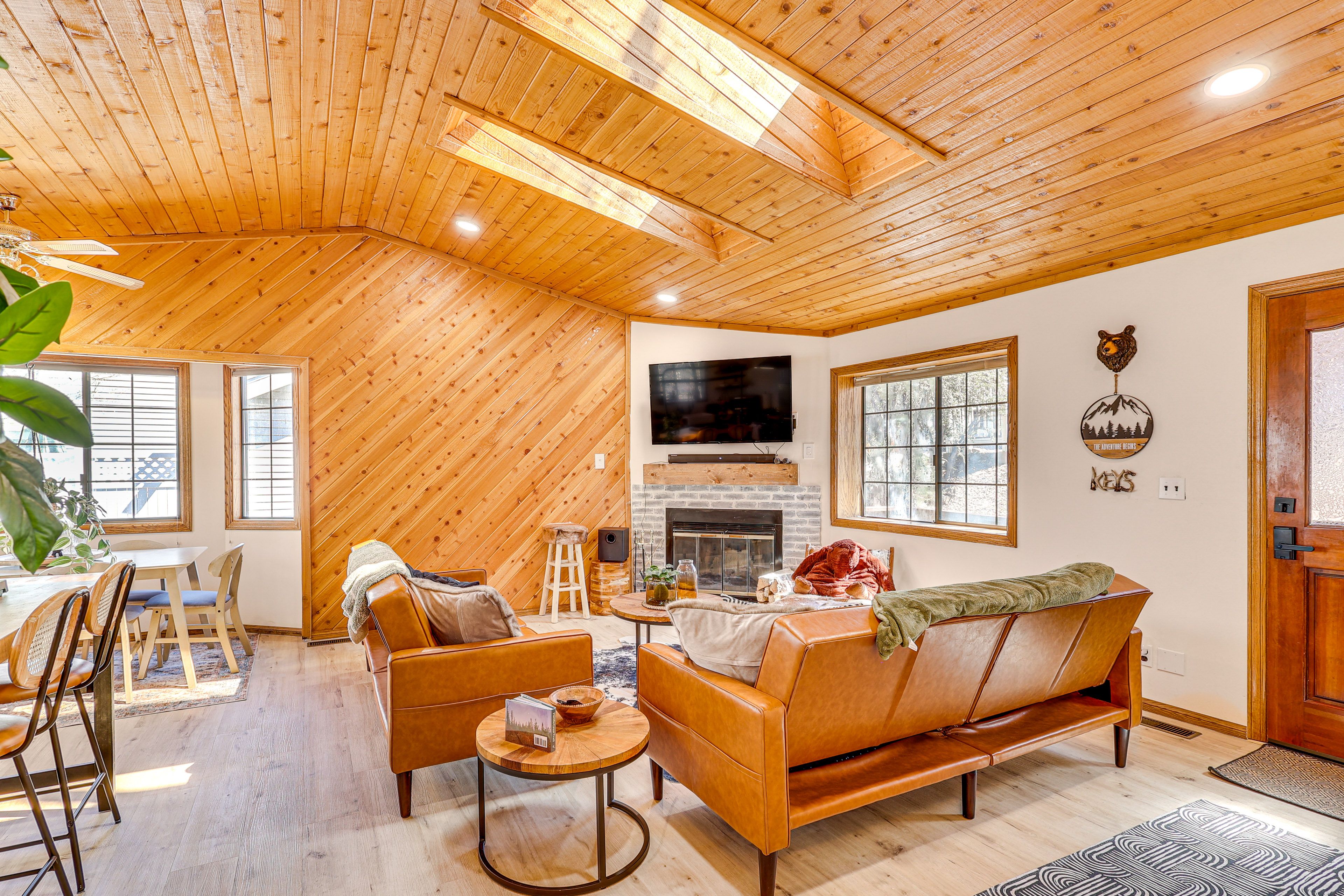 Living Room | 2 Full Sleeper Sofas | Fireplace