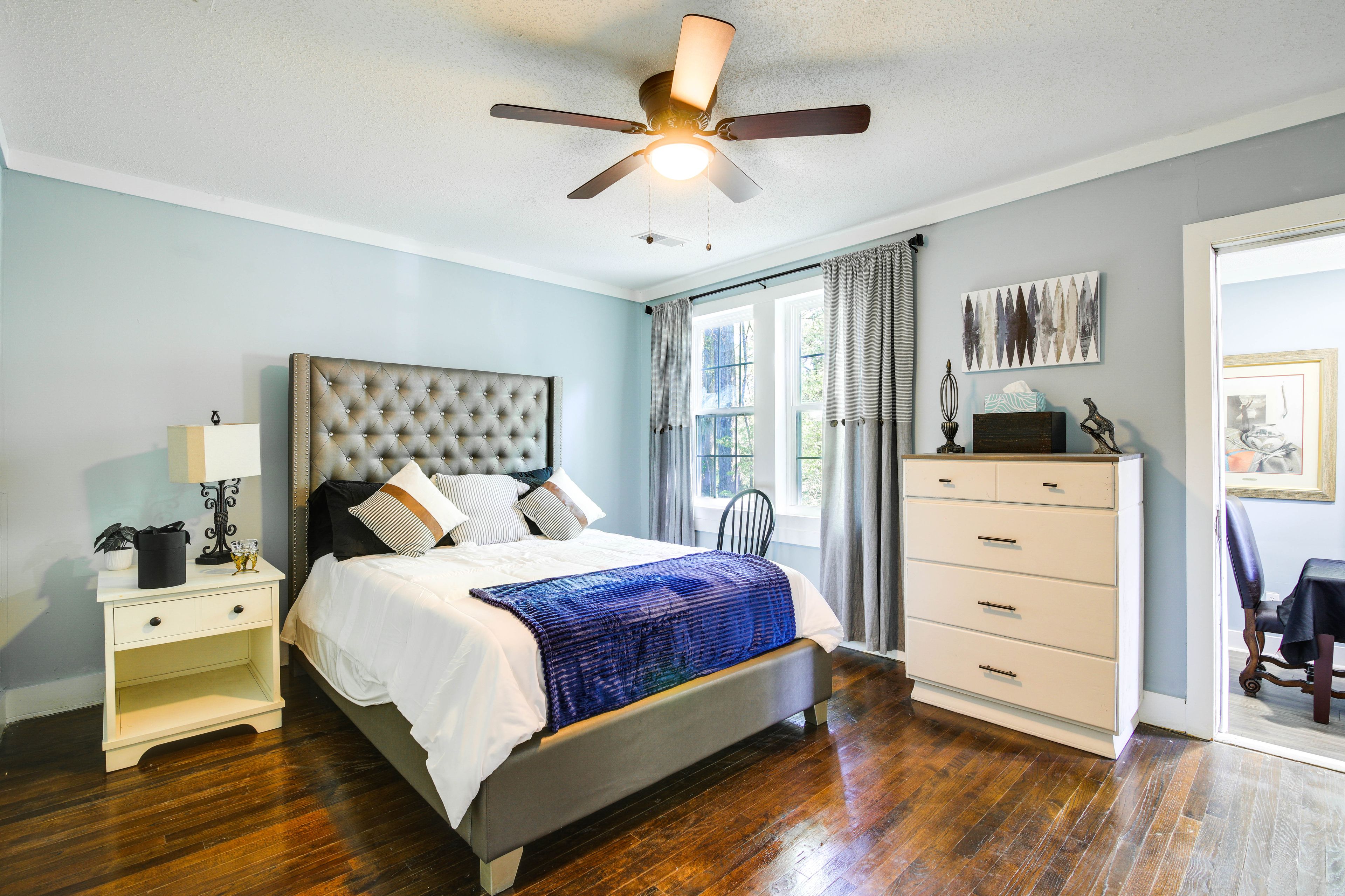 Bedroom 1 | Queen Bed | Linens Provided | Smart TV