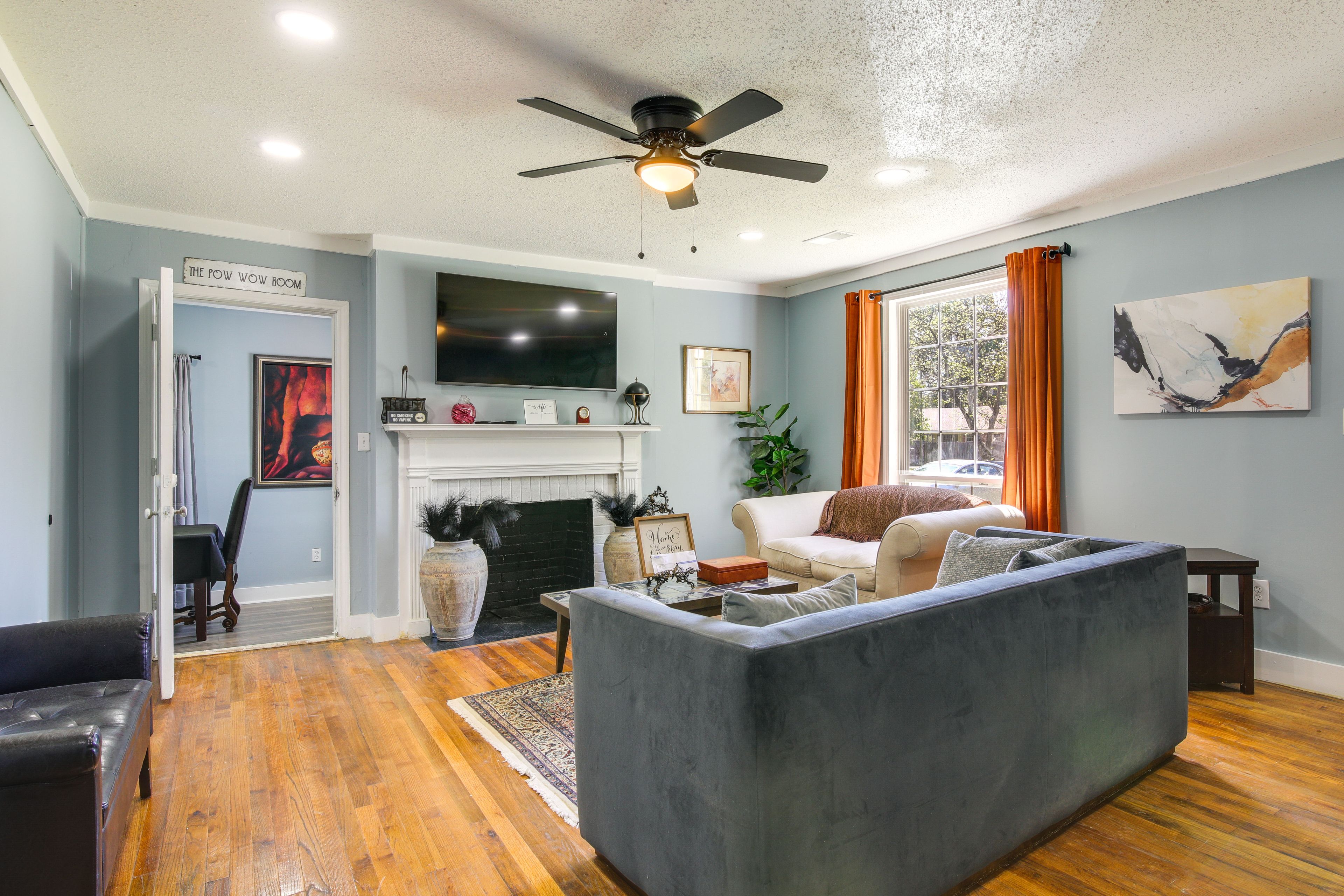 Clarksdale Vacation Rental | 3BR | 1BA | 4 Steps to Enter | 1,200 Sq Ft