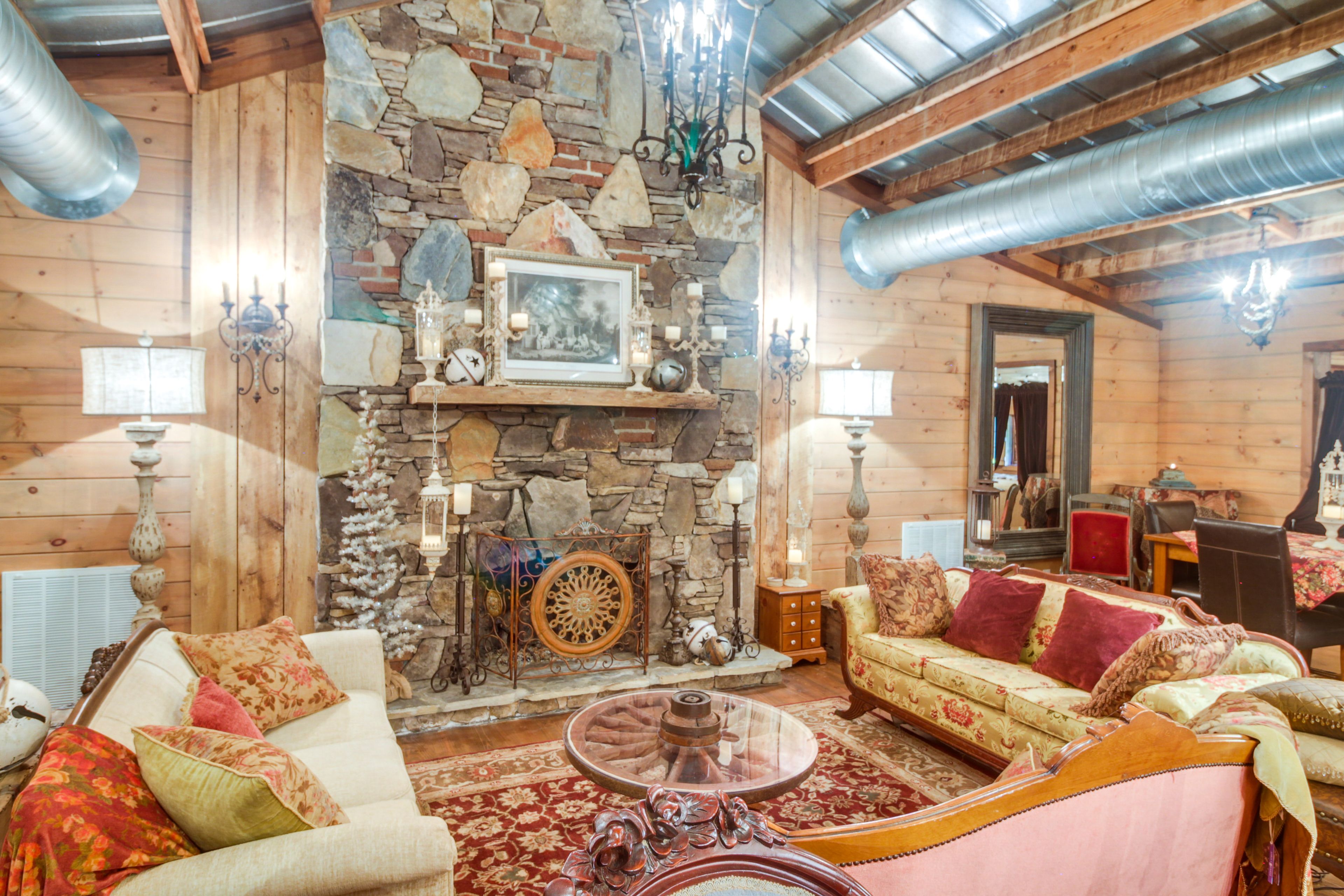 Additional Living Area | Wood-Burning Fireplace