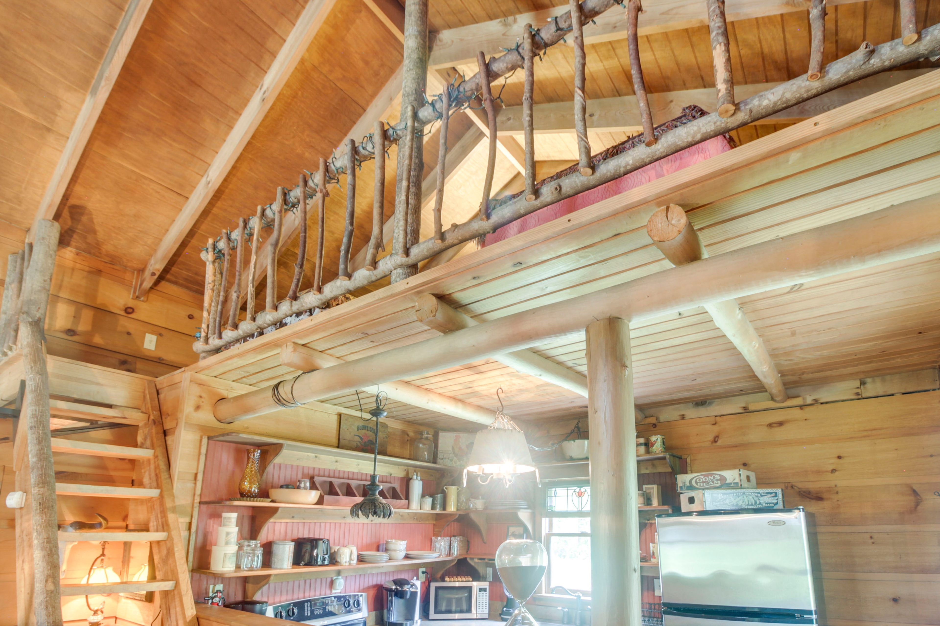 Stairs to Loft Space