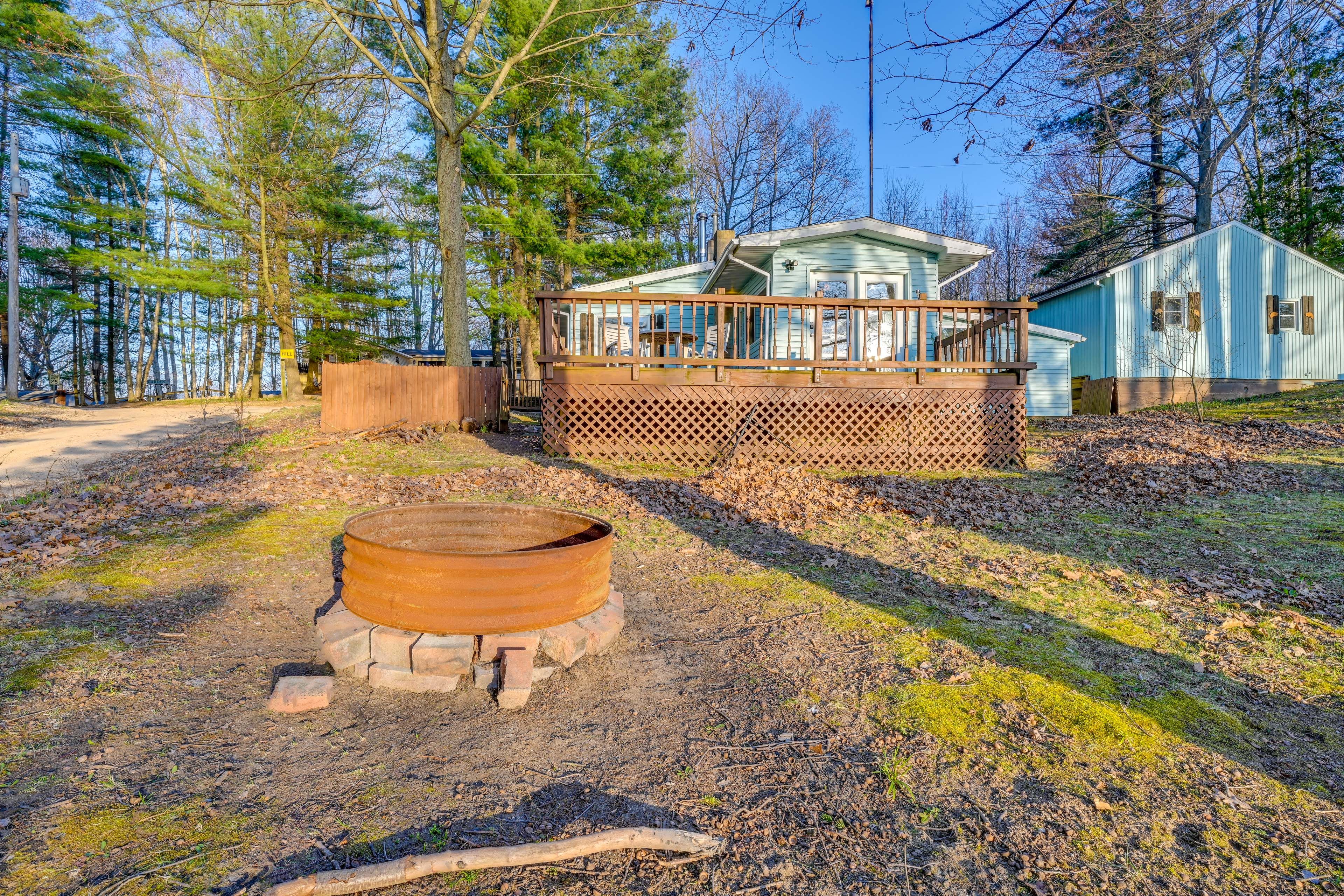 Wood-Burning Fire Pit