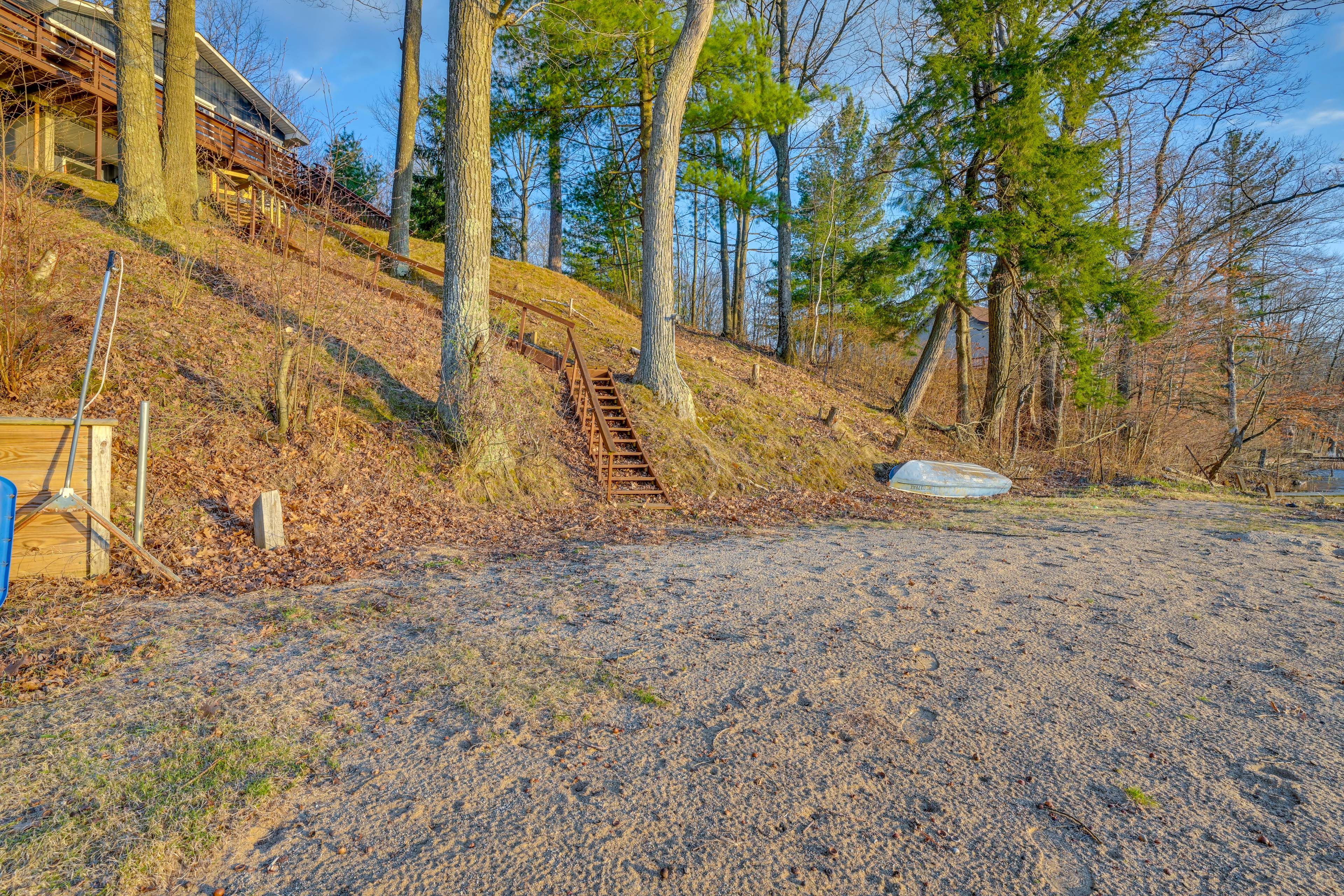 On-Site Beach Access | Private Dock
