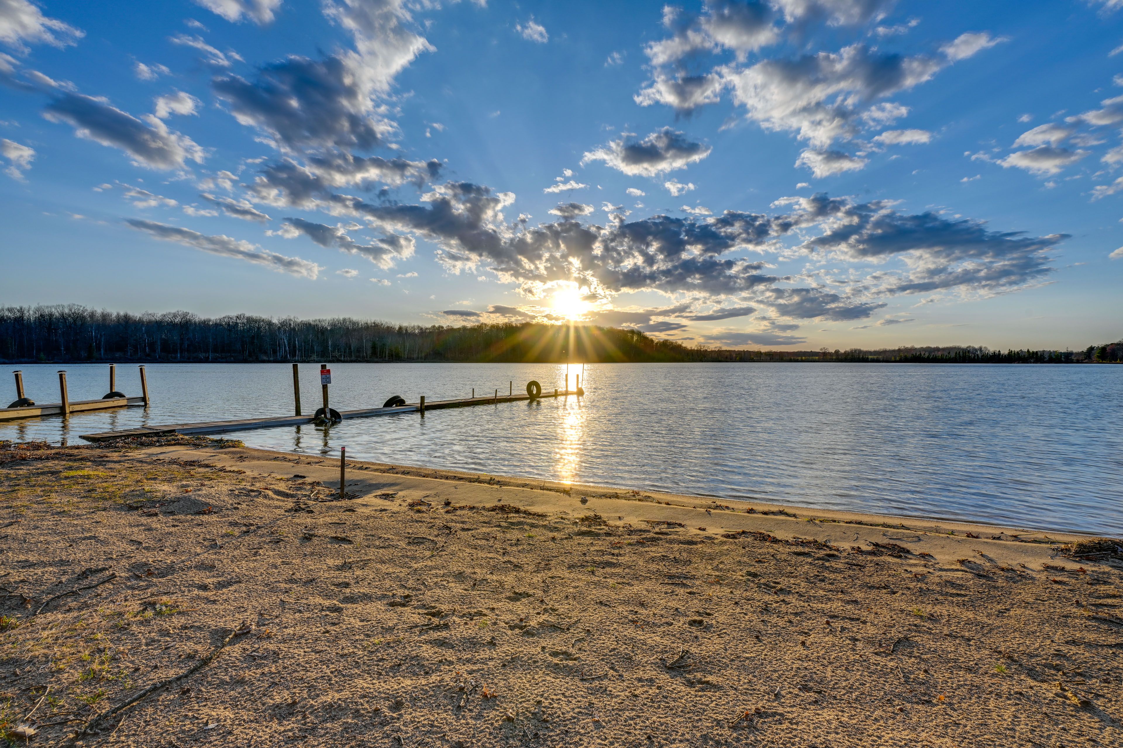 Lake Vacation Rental | 3BR | 2BA | 1,584 Sq Ft | Stairs to Enter