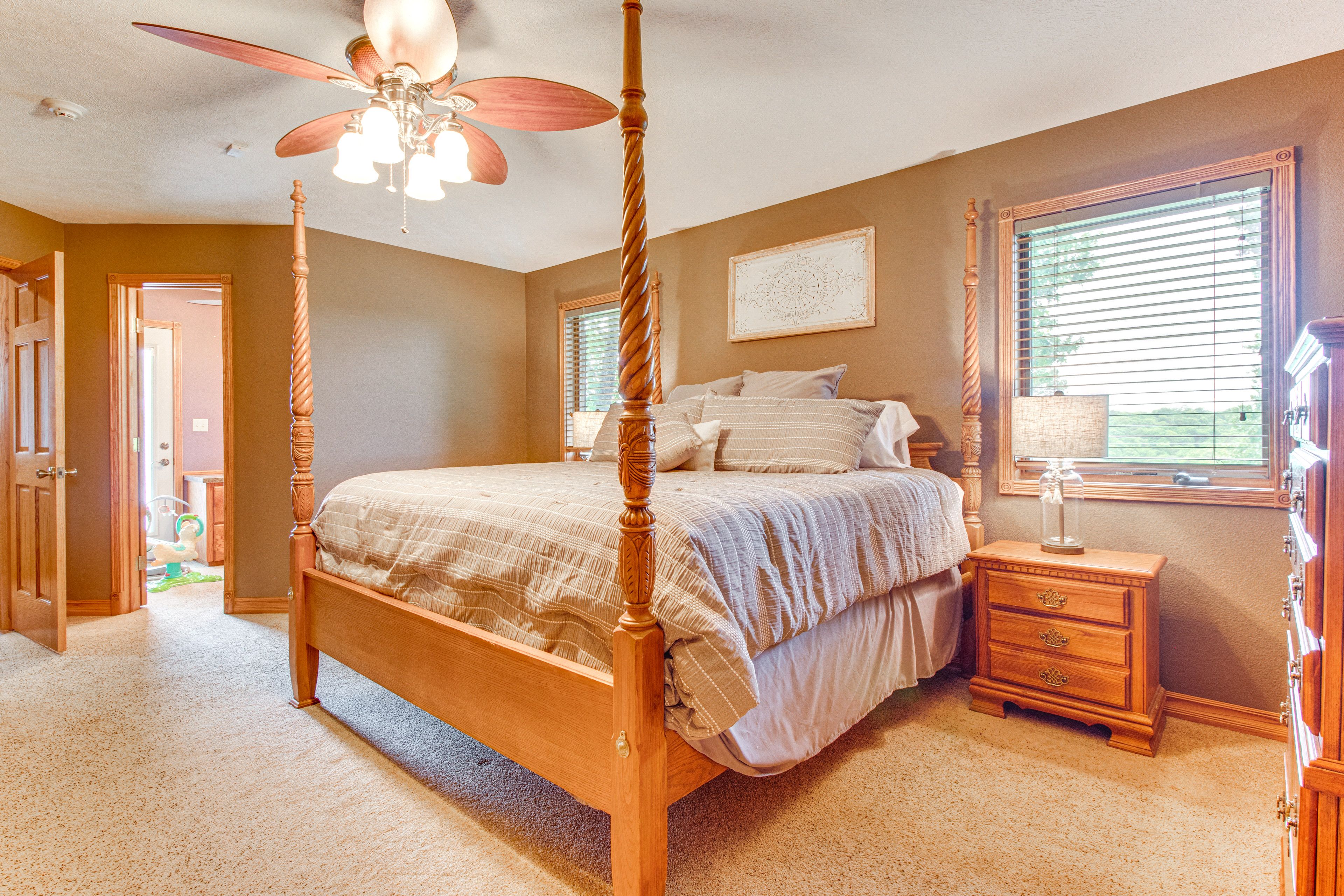 Bedroom 1 | 1st Floor | King Bed | Baby Supplies