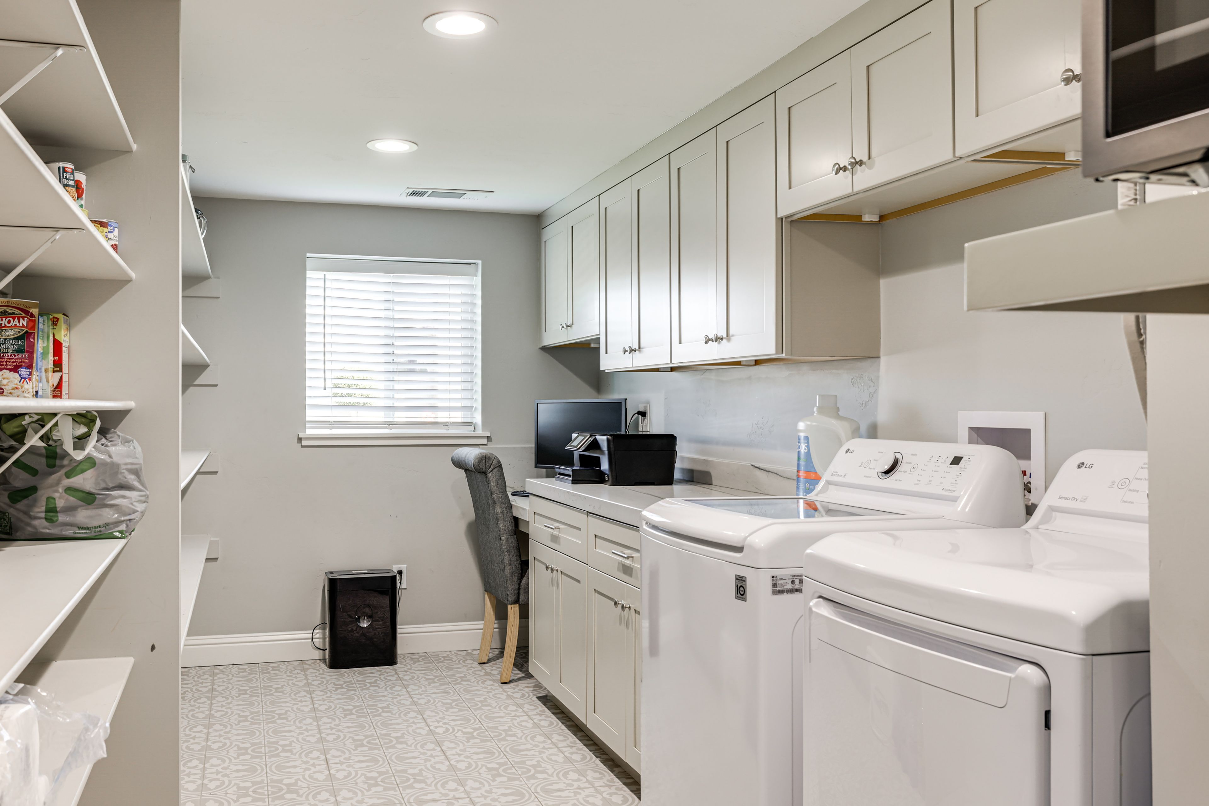 Laundry Room | Laptop-Friendly Workspace
