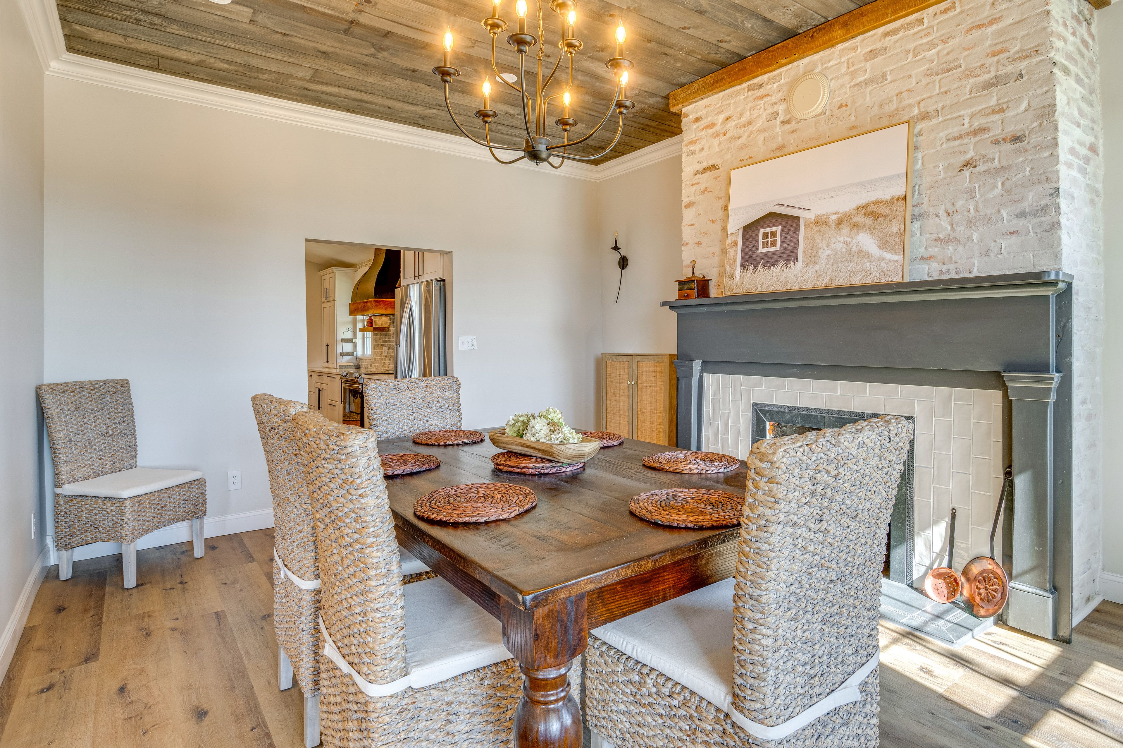 Dining Area | Dishware & Flatware Provided | 1st Floor
