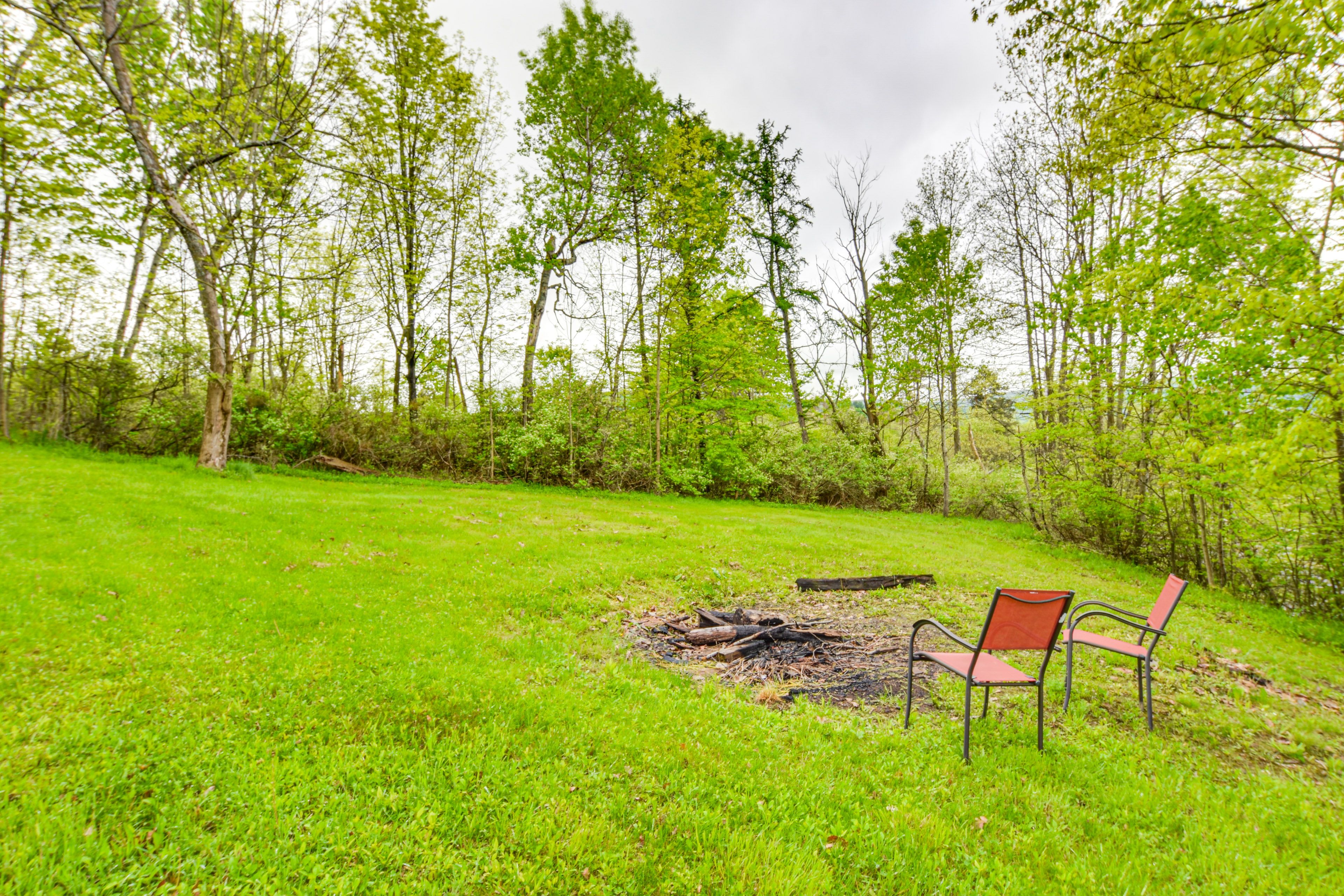 4-Acre Yard | Fire Pit