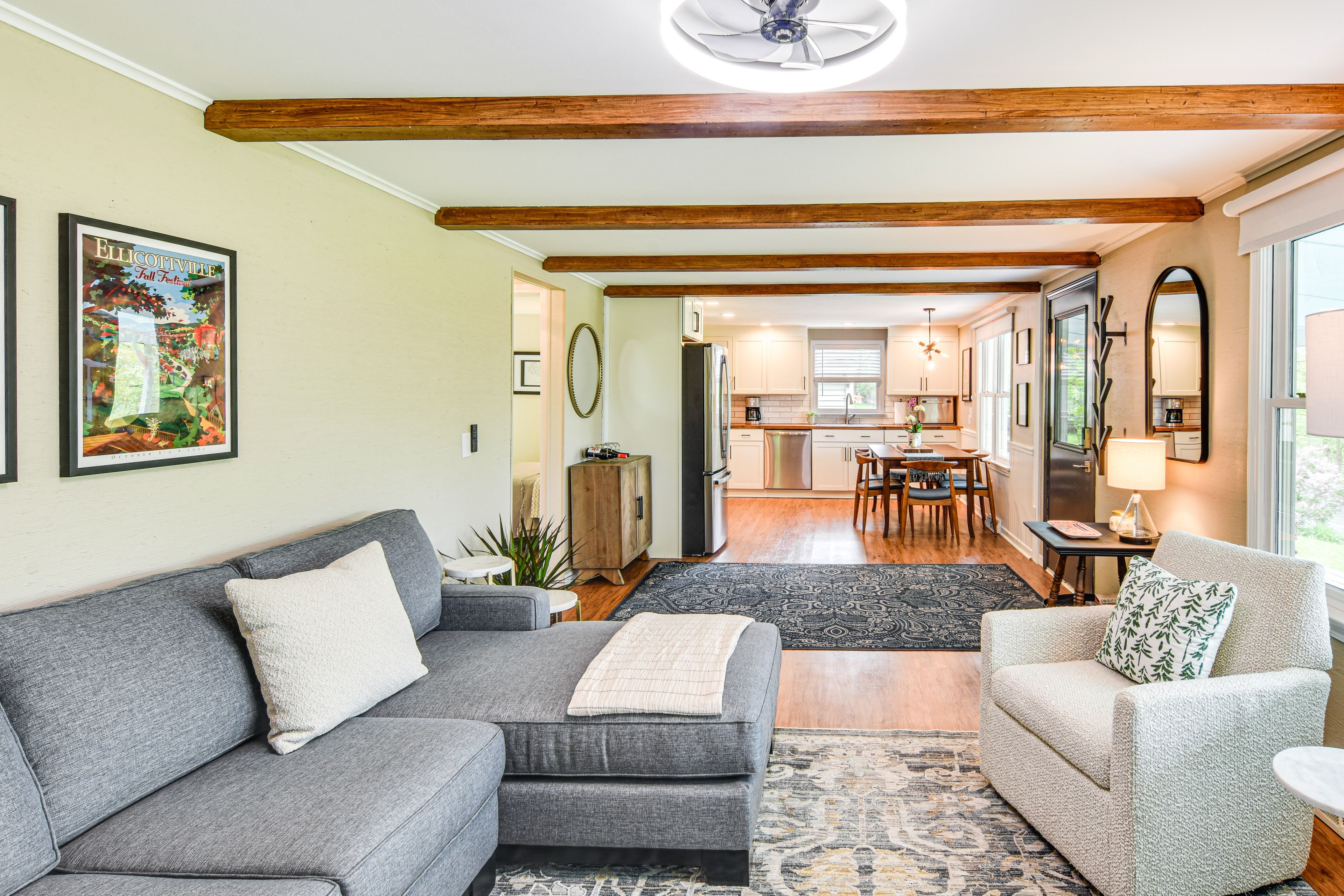 Living Space | Central Heating | Free WiFi